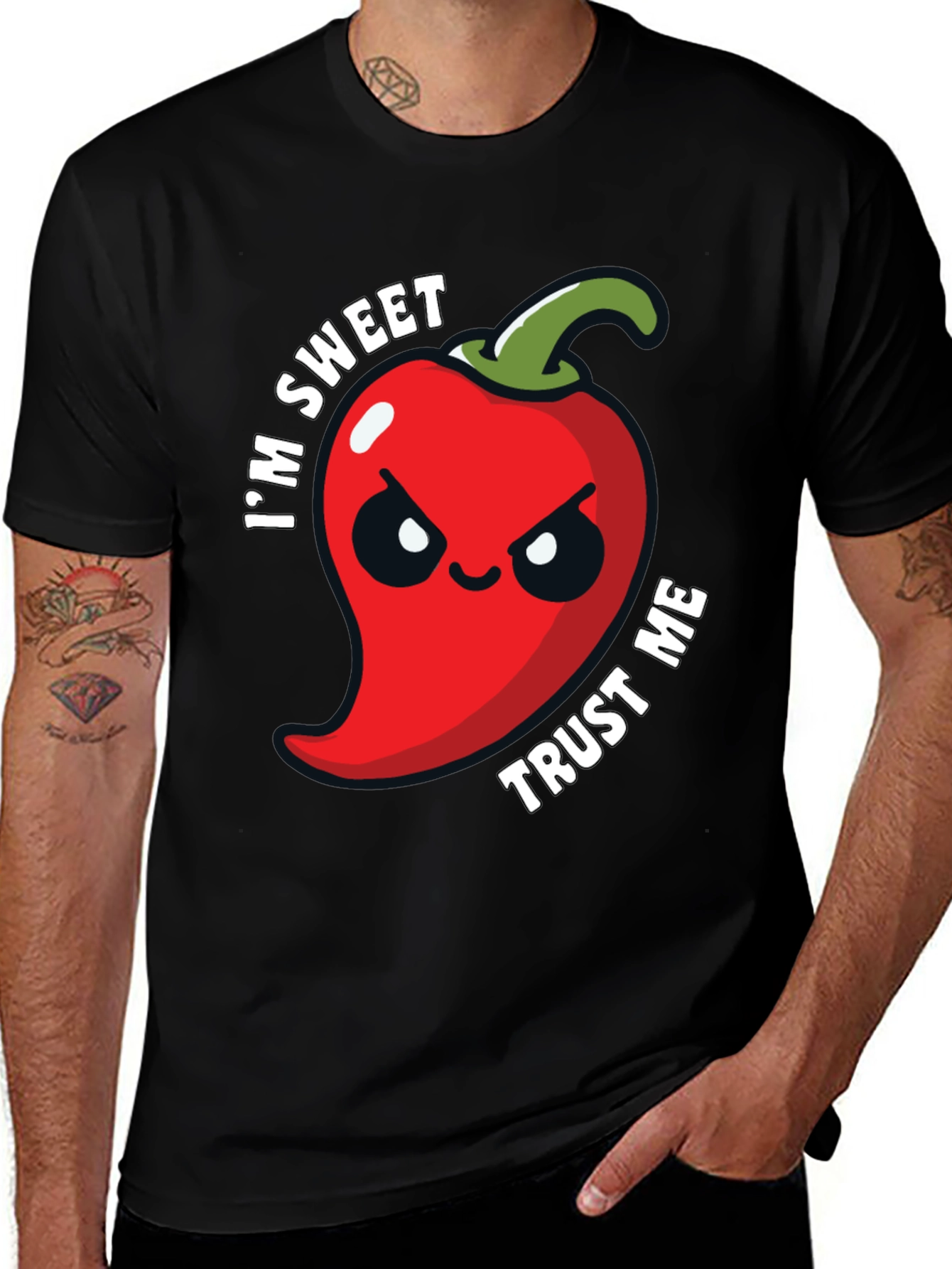 Variant 30 of Sweet Chili Pepper T-Shirt - Funny Graphic Tee