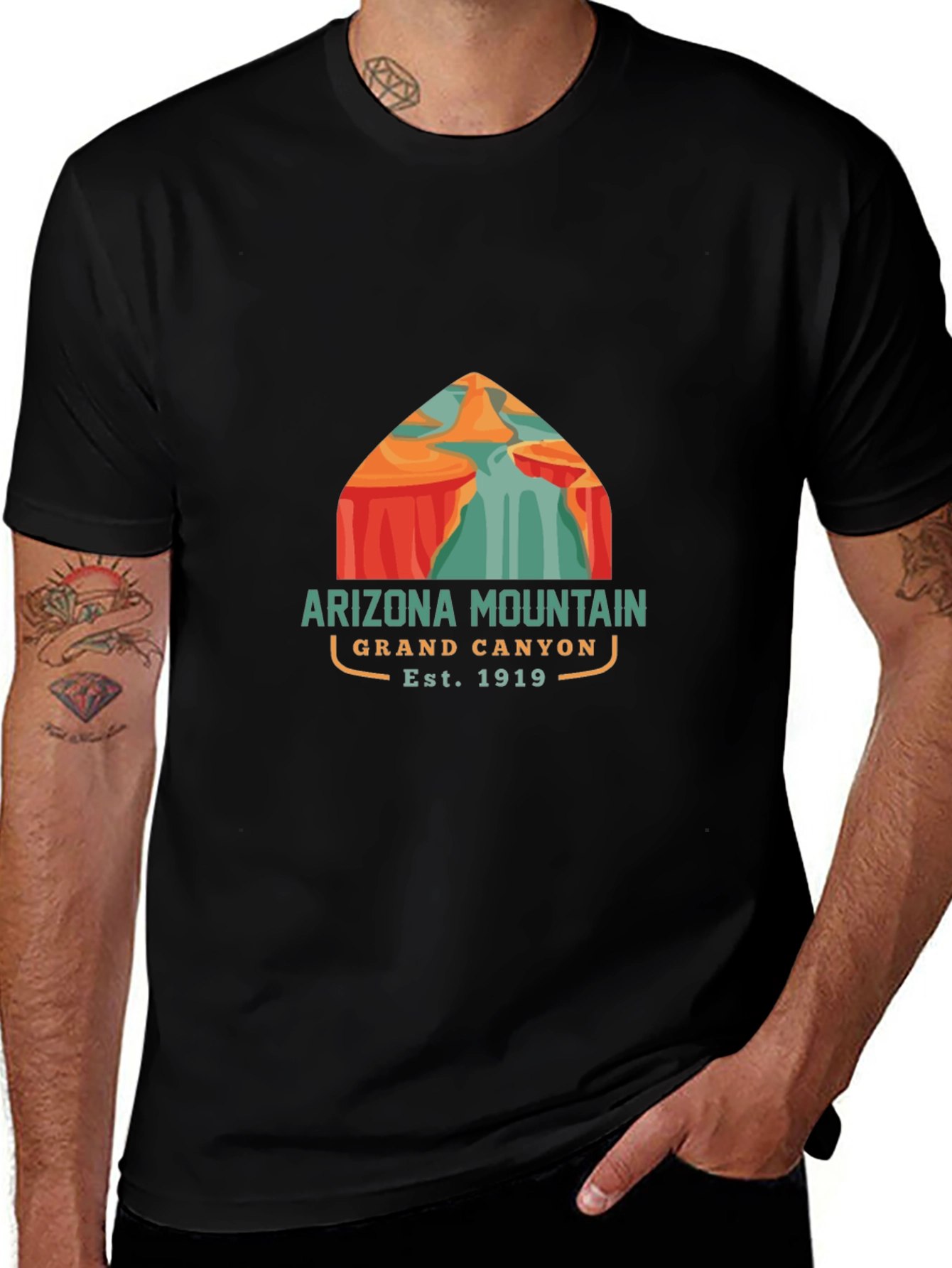 Variant 11 of Arizona Grand Canyon Mountain T-Shirt