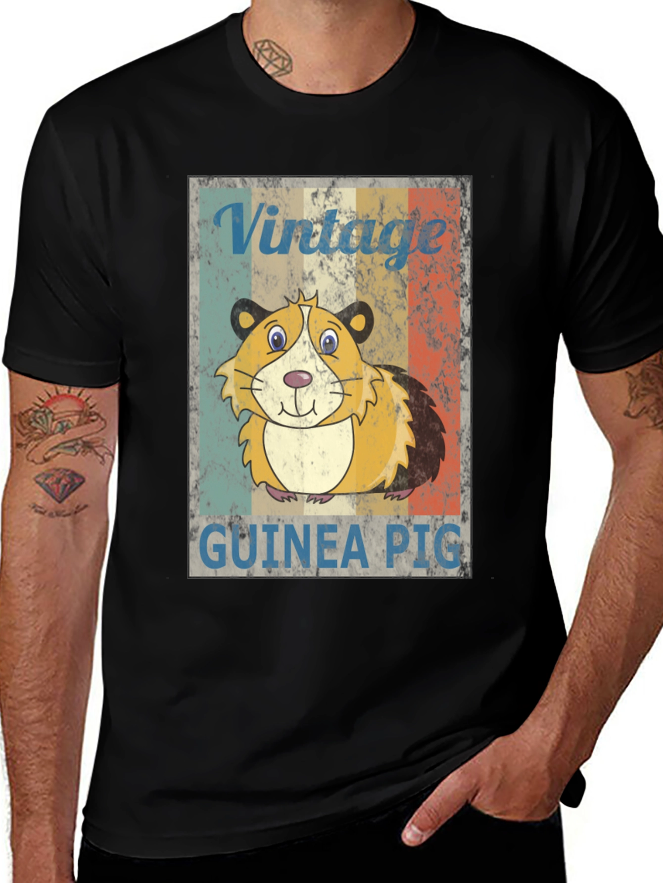 Variant 6 of Vintage Guinea Pig Graphic T-Shirt