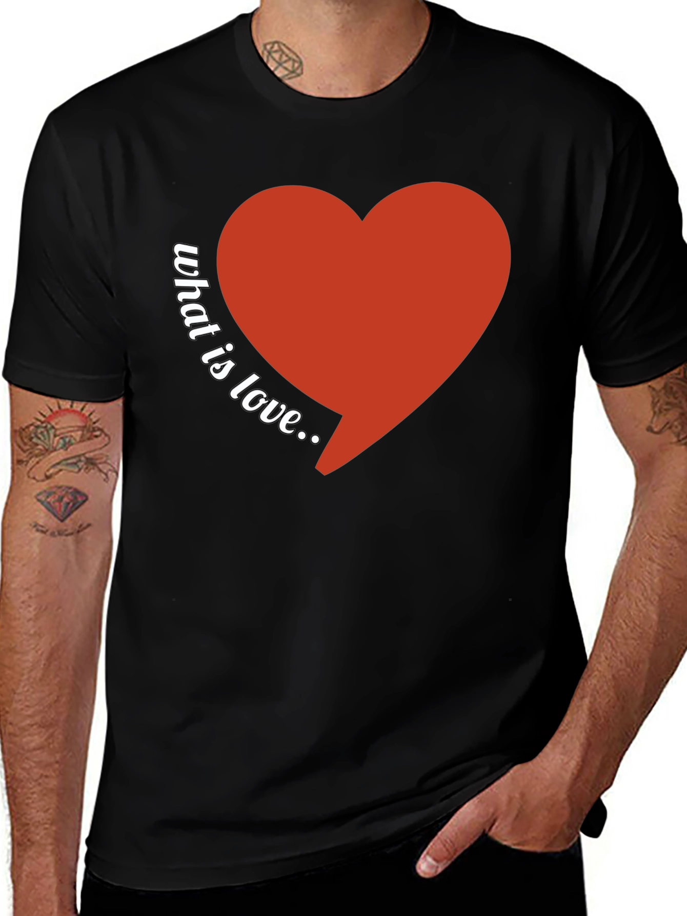 Variant 14 of What is Love Heart T-Shirt