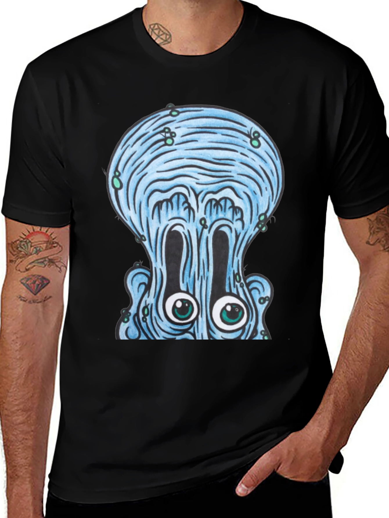 Variant 30 of Squidward T-Shirt - Bold Cartoon Graphic Tee
