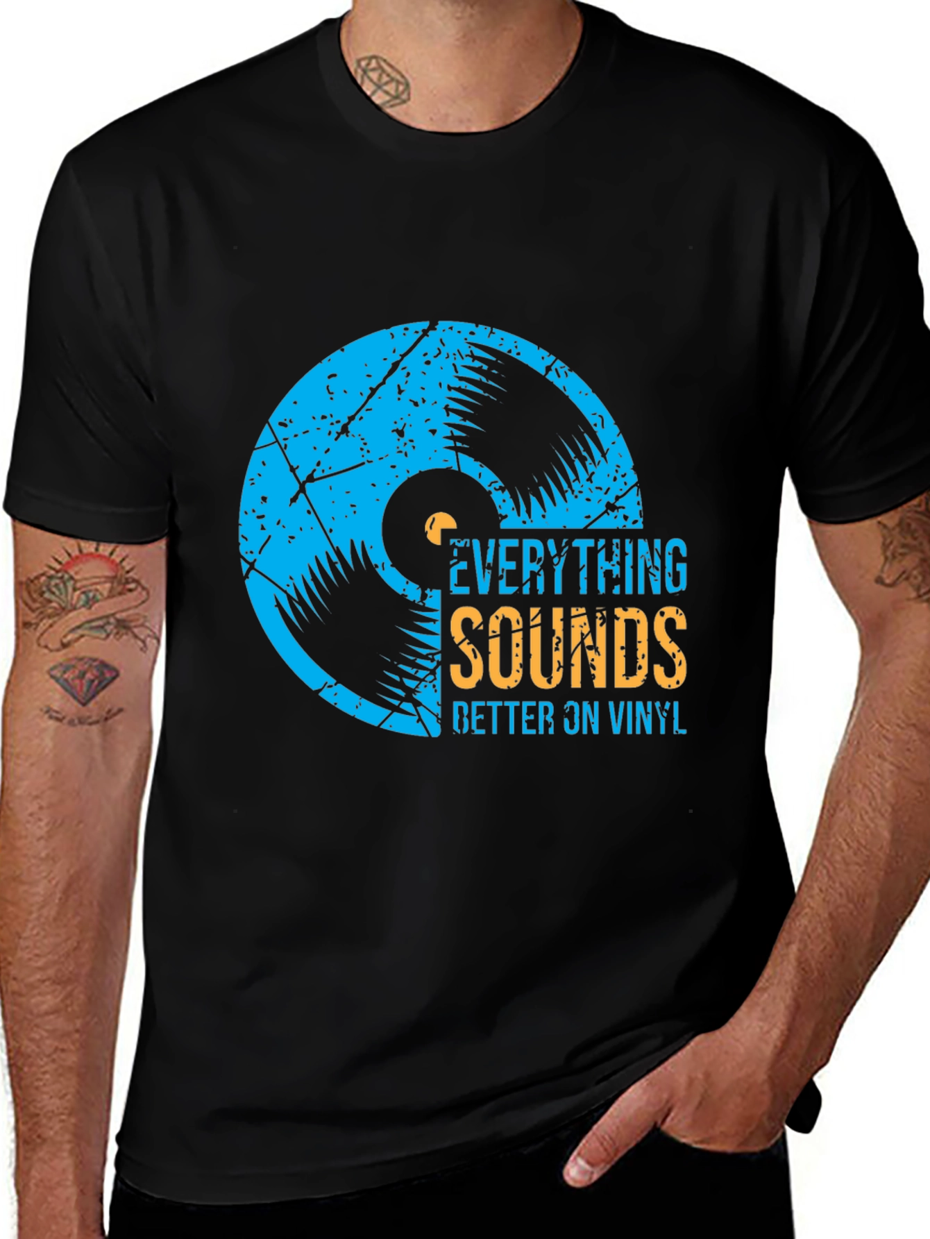 Variant 29 of Everything Sounds Better on Vinyl T-Shirt