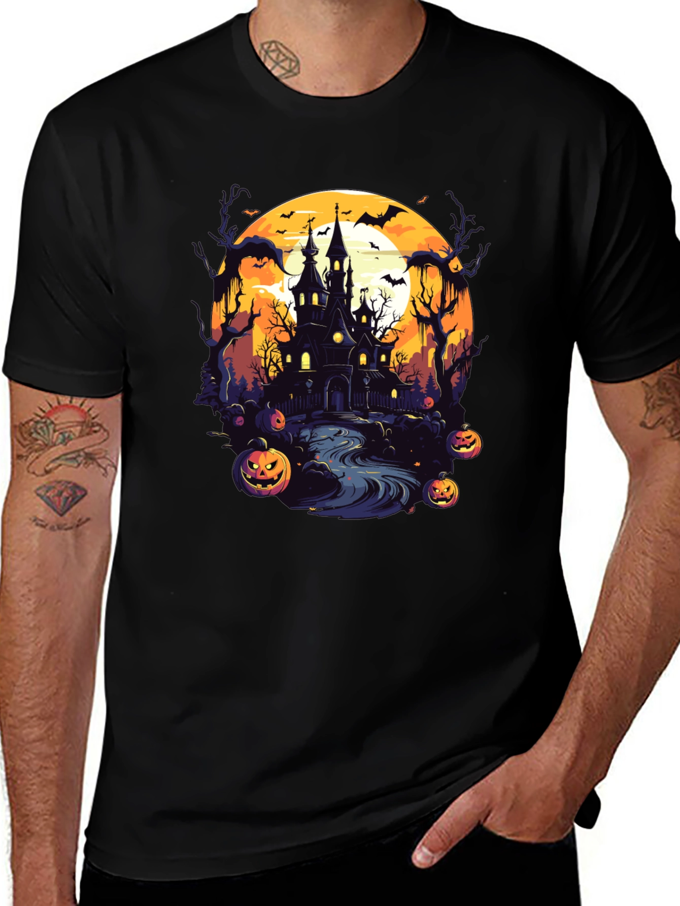 Halloween Castle T-Shirt