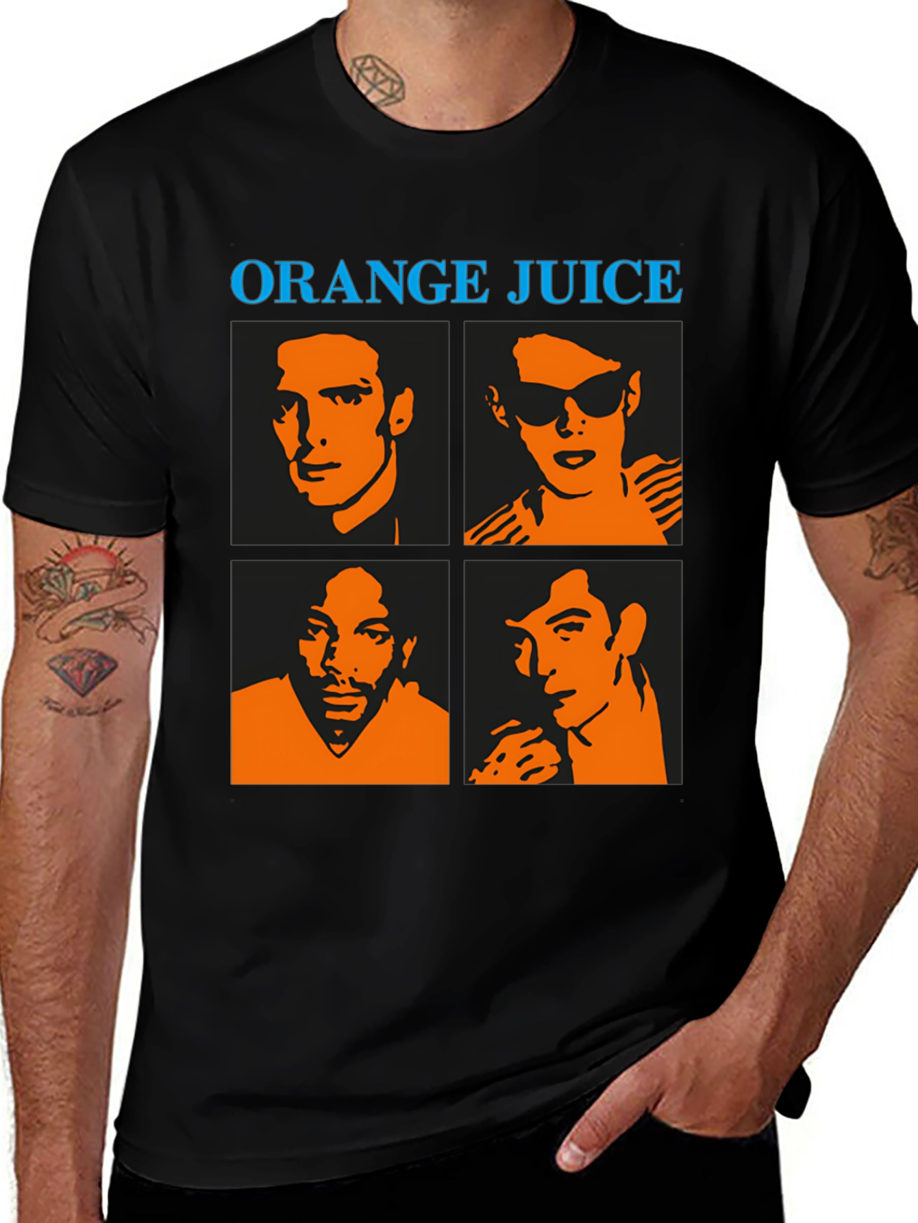 Orange Juice Band T-Shirt - Classic Indie Rock Tee