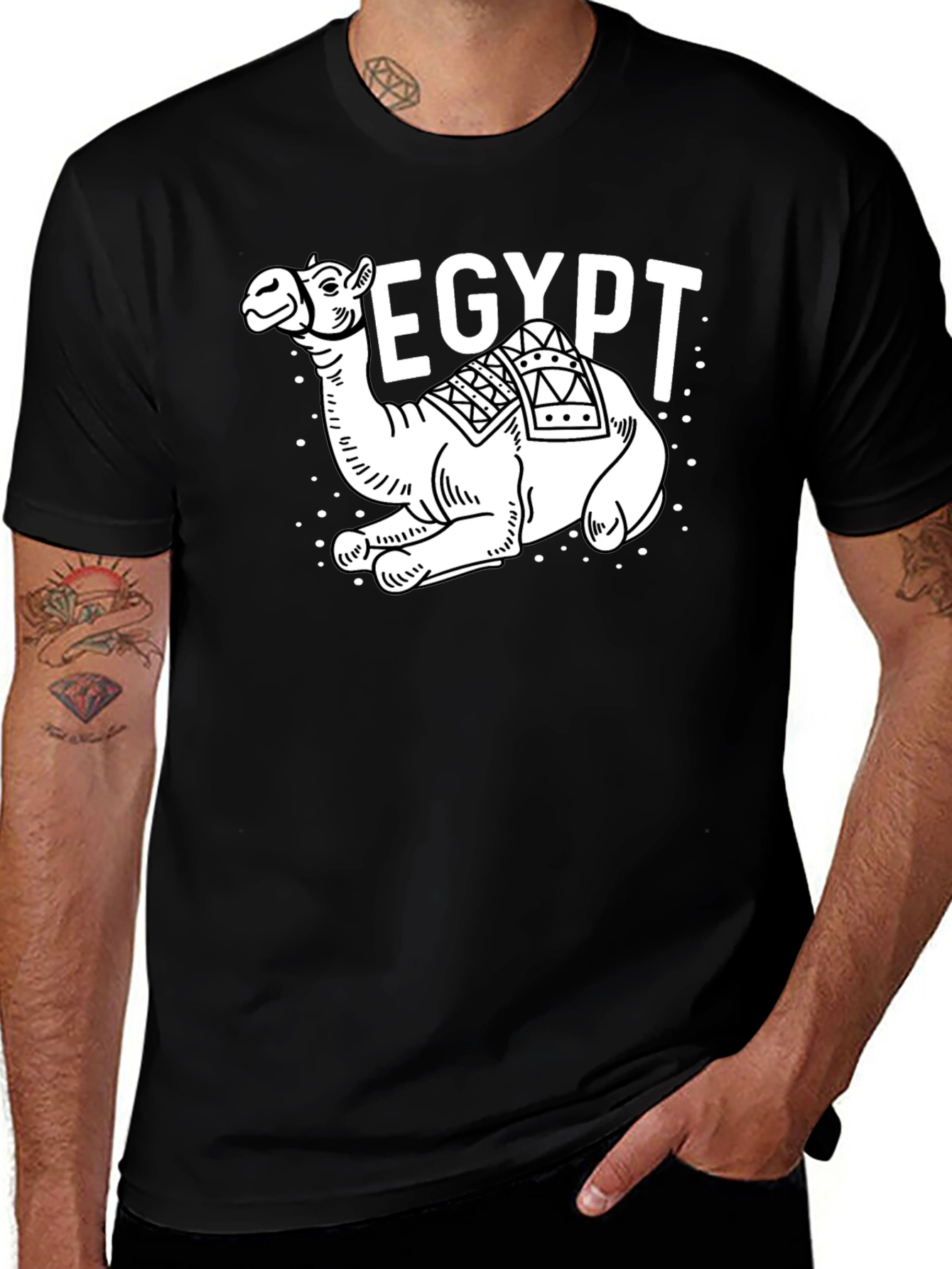 Variant 21 of Egypt Camel Graphic T-Shirt