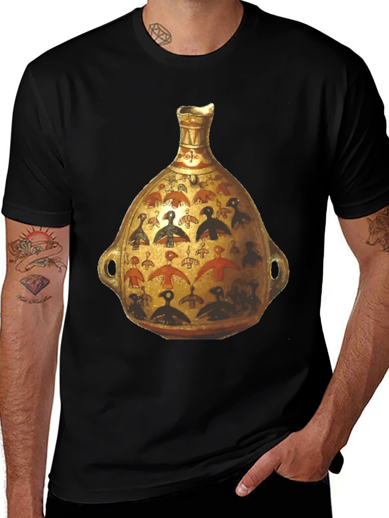 Variant 15 of Ancient Vase Art T-Shirt