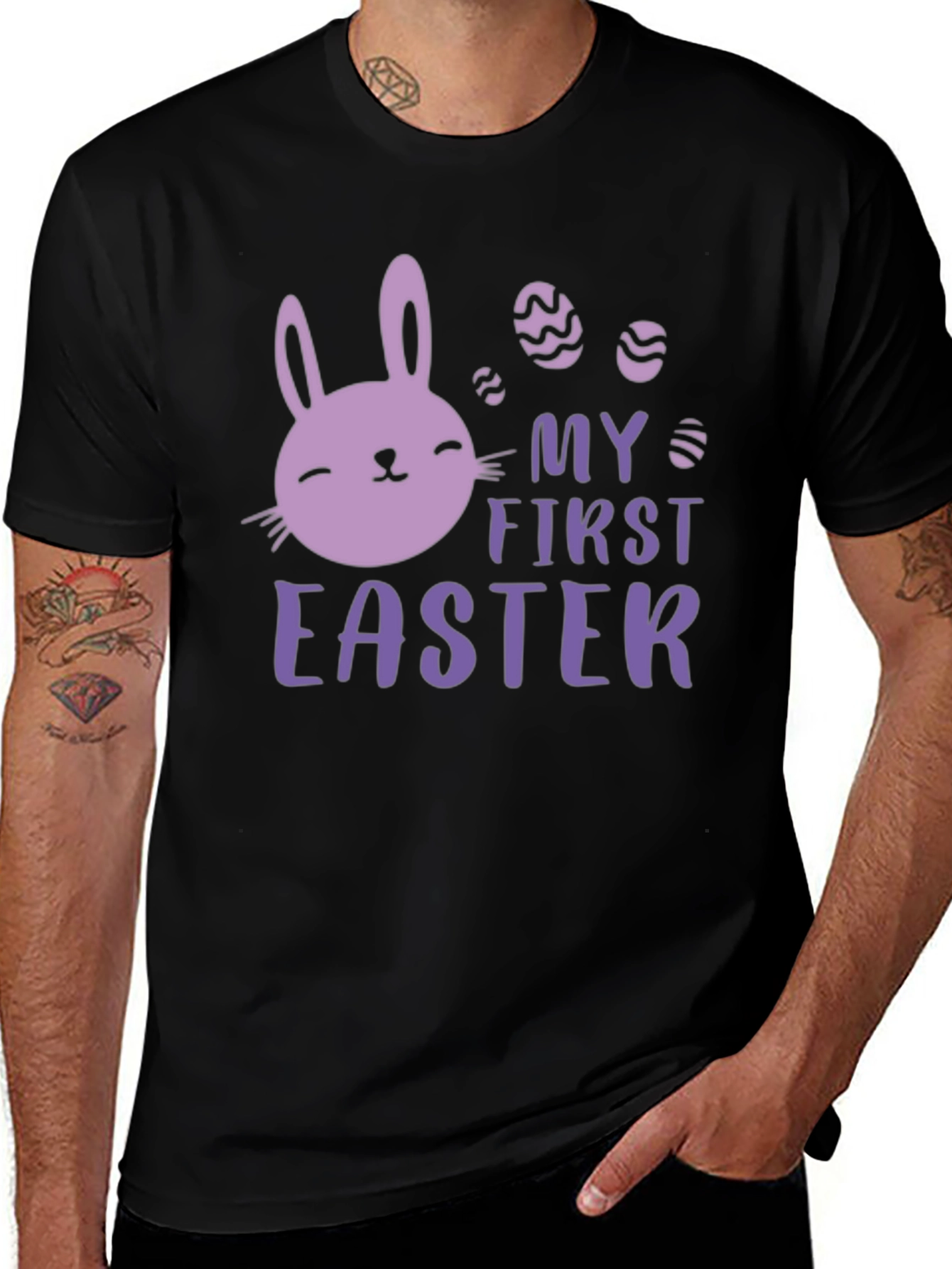 Variant 2 of My First Easter Bunny T-Shirt