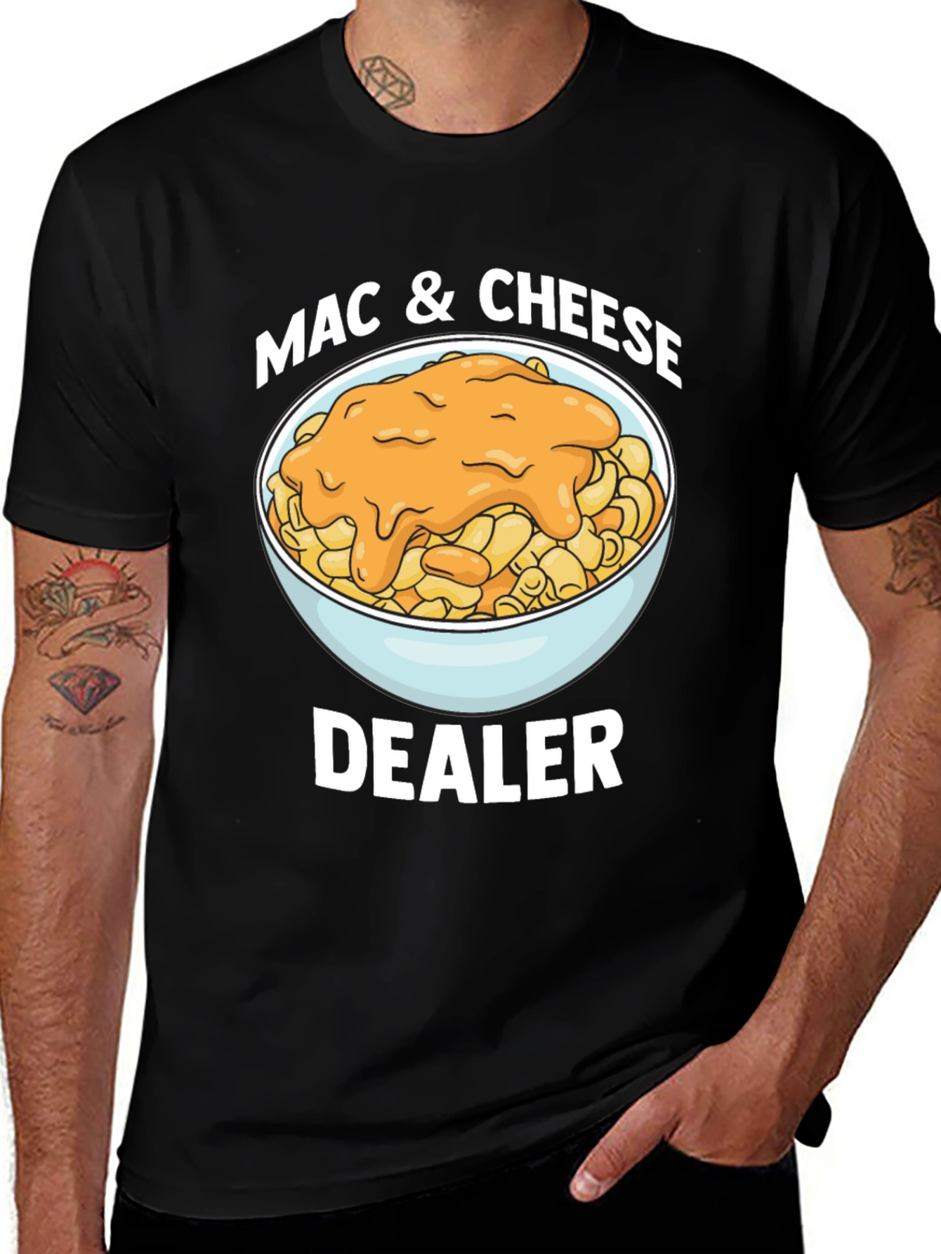 Mac & Cheese Dealer Graphic Tee
