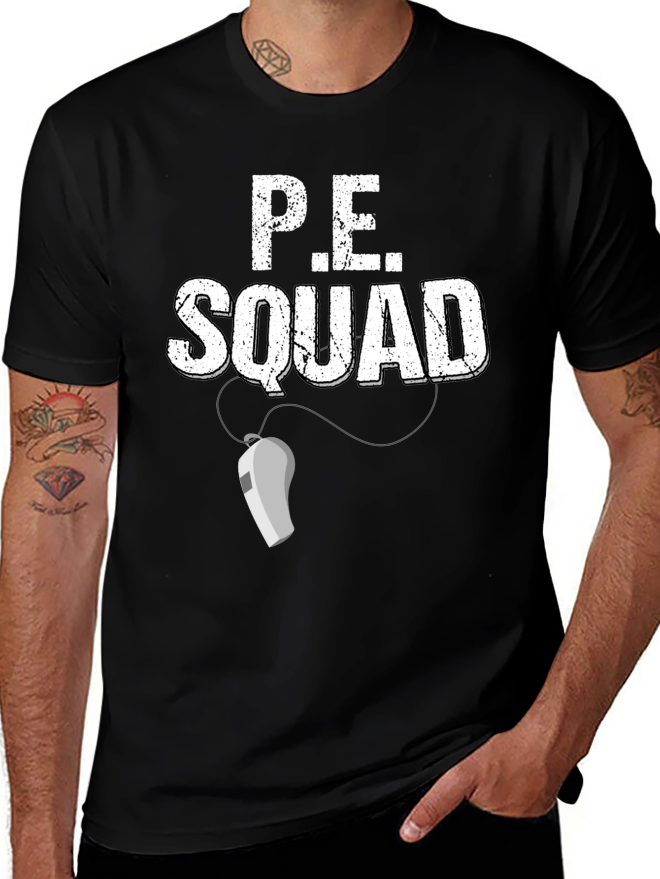 Variant 15 of P.E. Squad Graphic T-Shirt - Athletic Team Pride