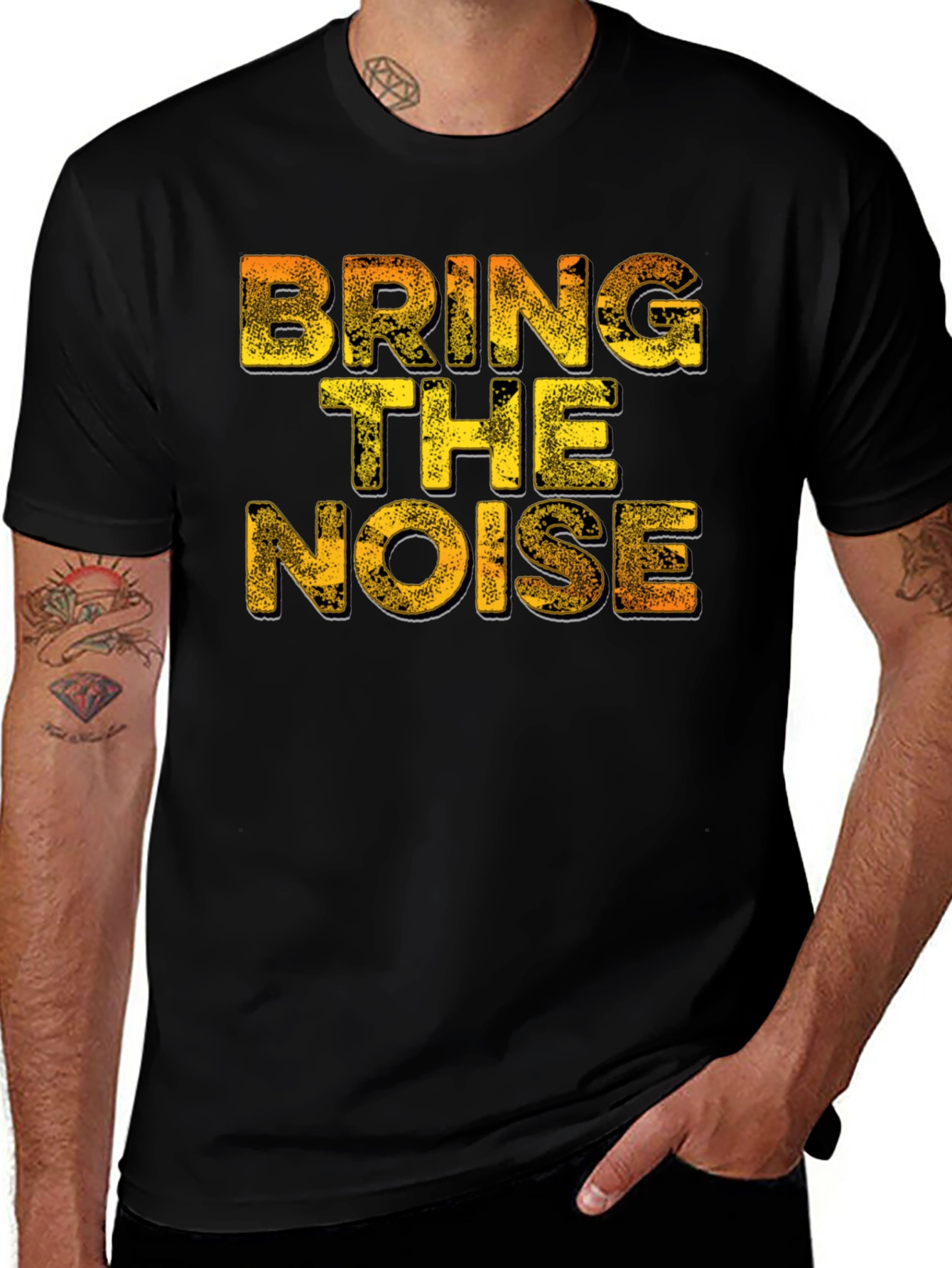 Variant 26 of Bring the Noise Graphic Tee - Bold Statement Shirt