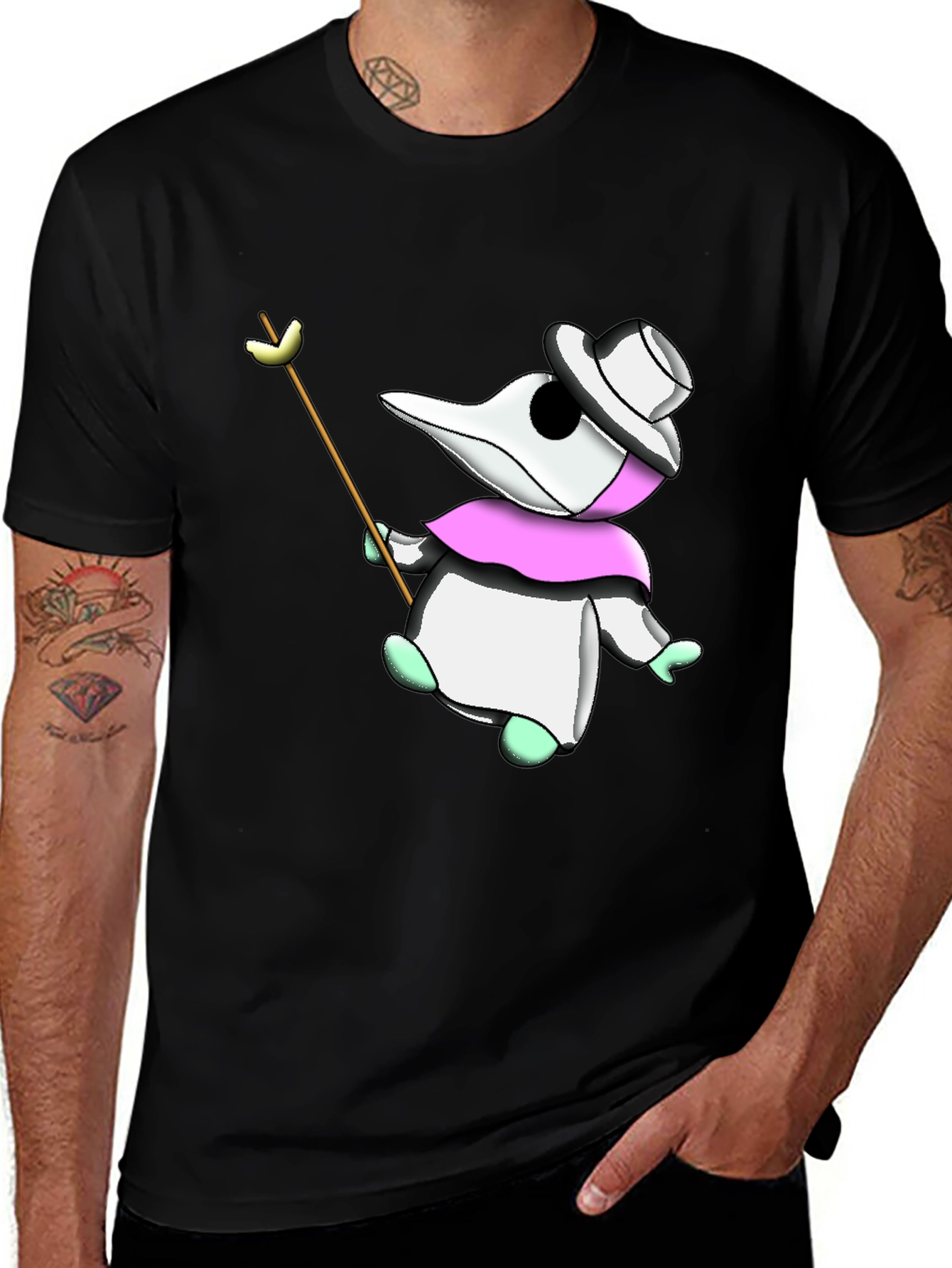 Variant 29 of Plague Doctor Graphic Tee - Unique Design