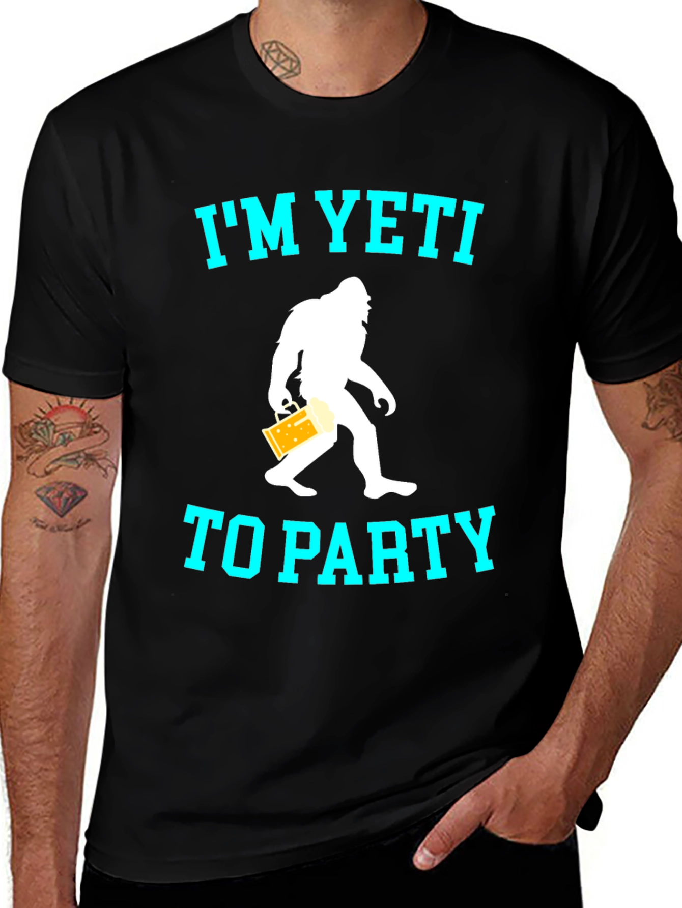 Variant 25 of I'm Yeti to Party Graphic Tee