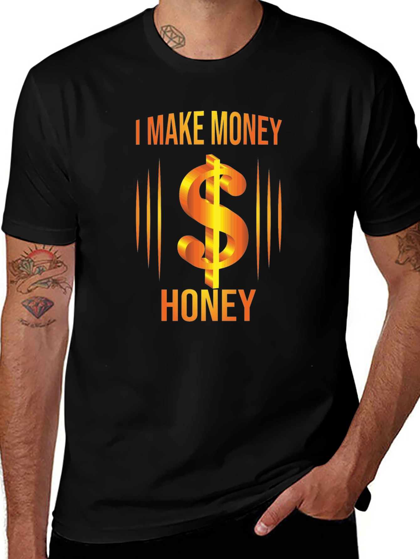 Variant 2 of I Make Money Honey Graphic Tee