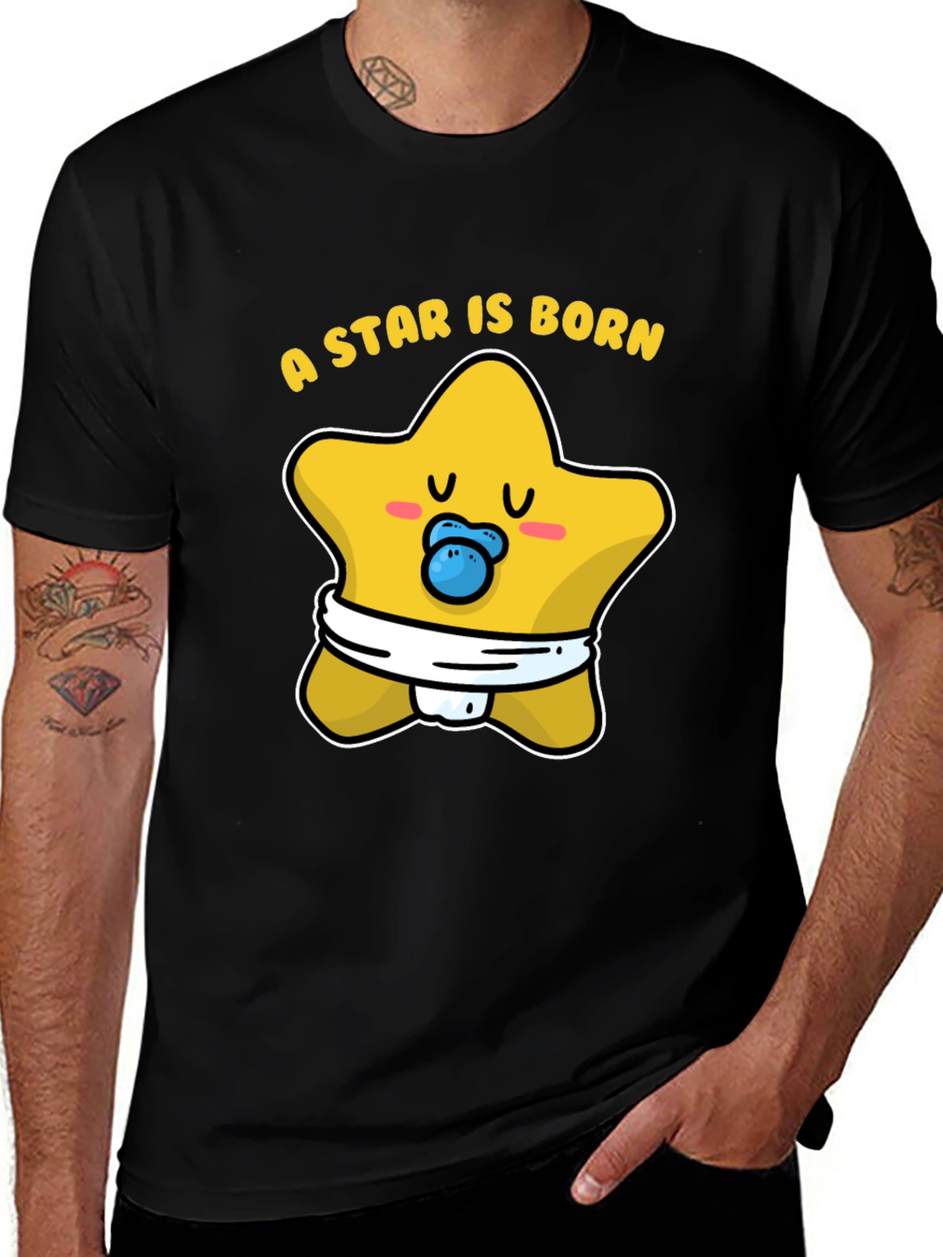 Variant 25 of A Star Is Born Cute Baby Graphic T-Shirt