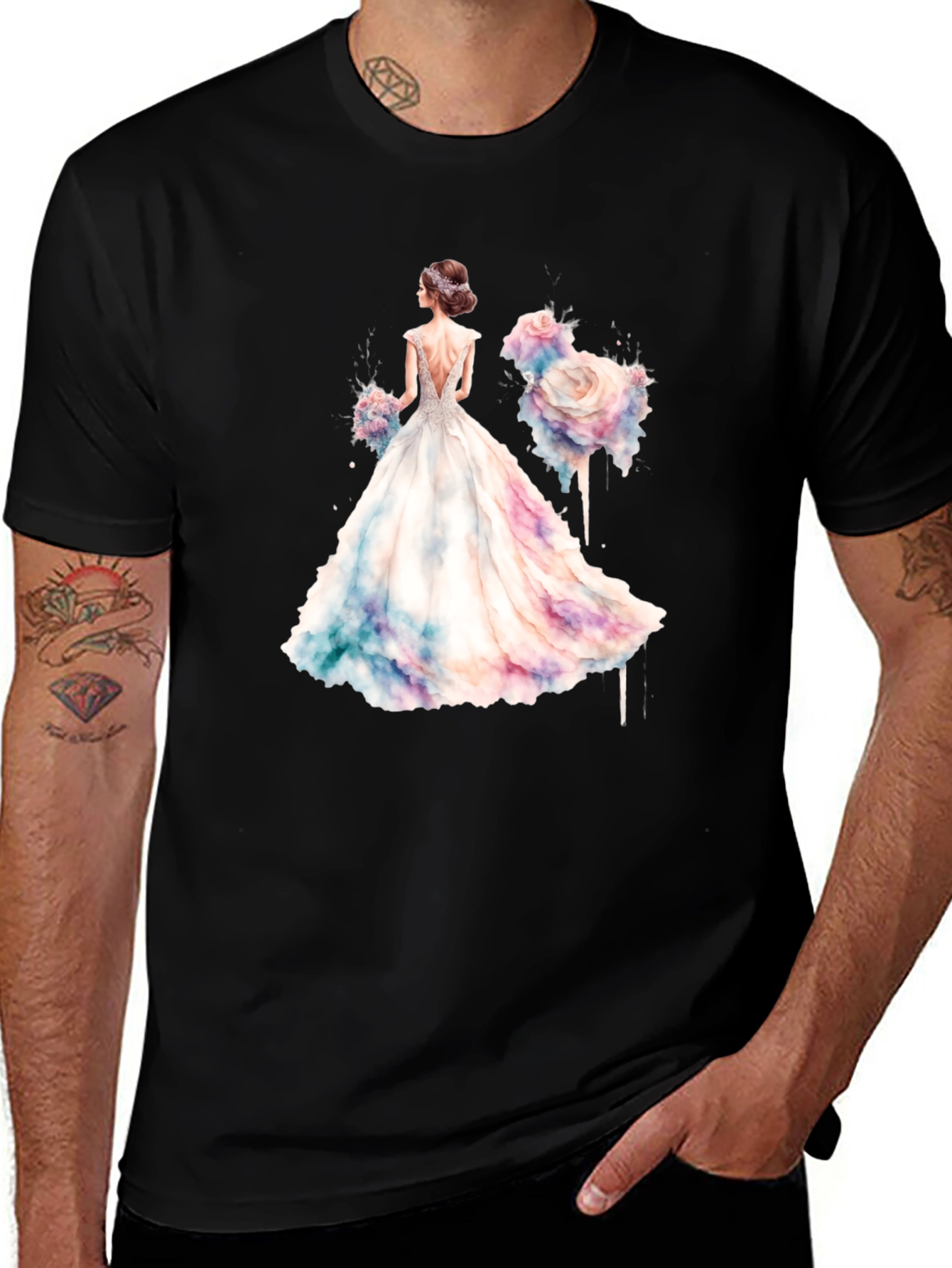 Variant 25 of Elegant Bride T-Shirt