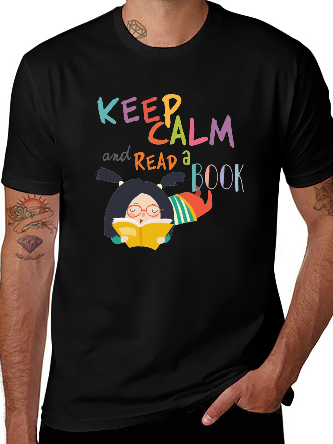 Variant 23 of Keep Calm and Read a Book T-Shirt