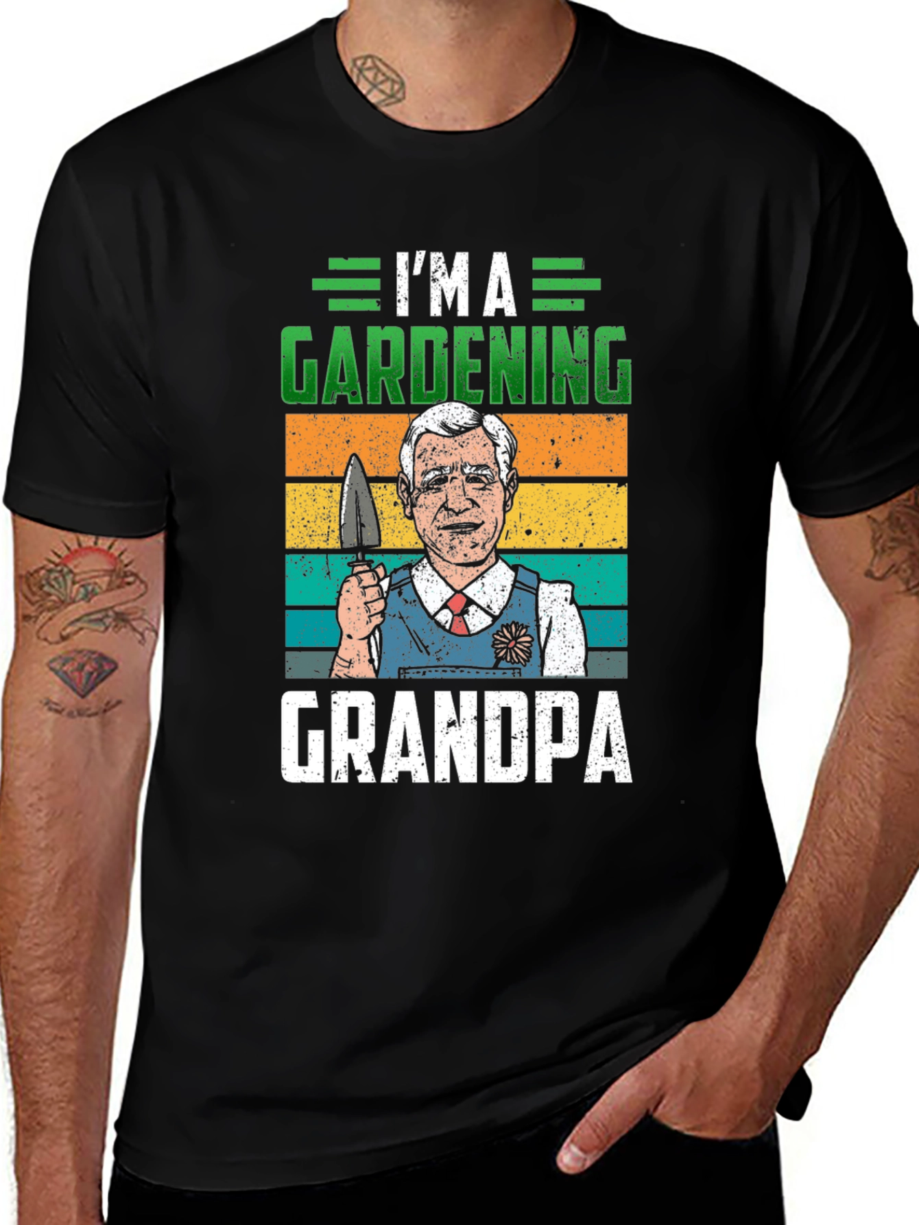 Variant 28 of Gardening Grandpa T-Shirt