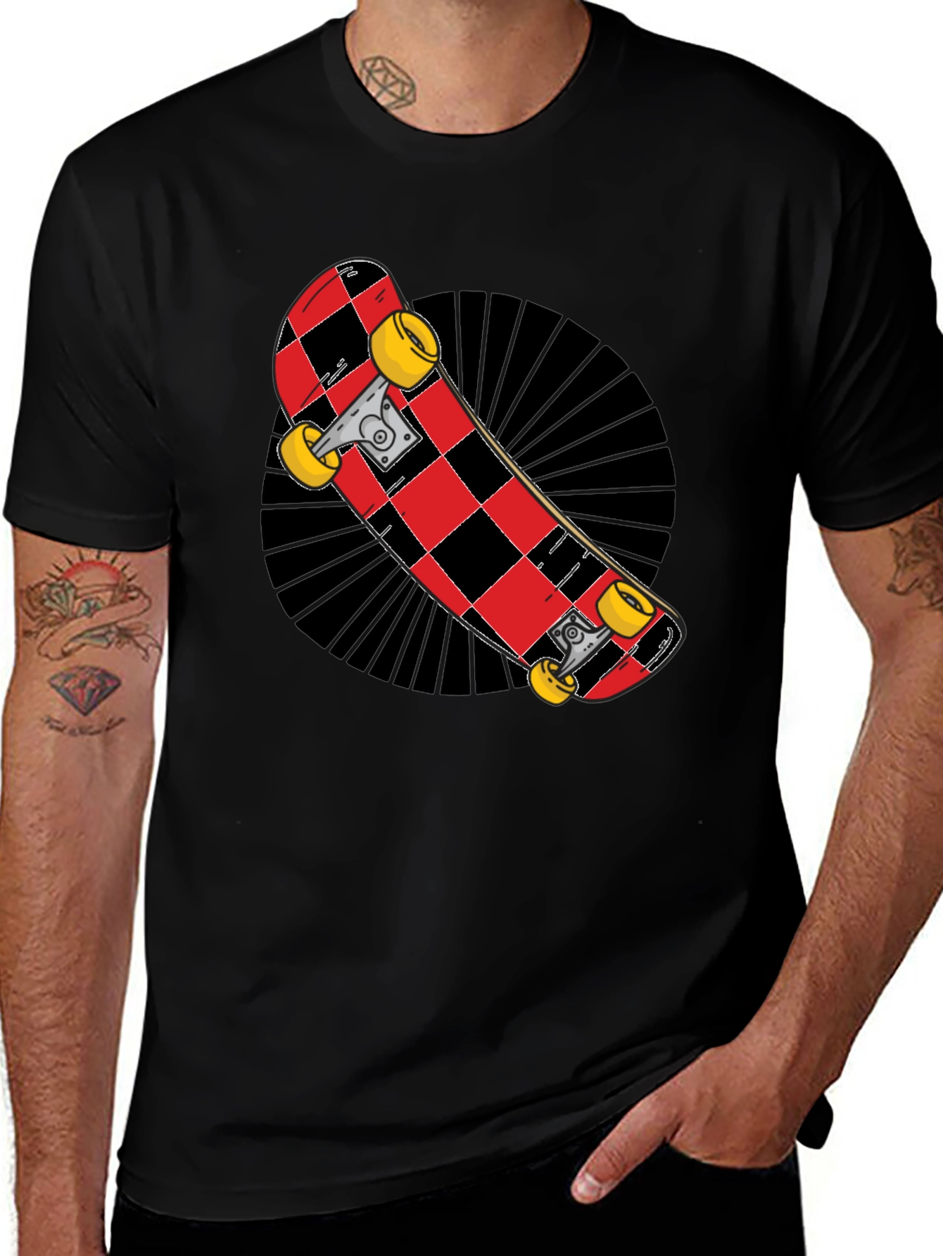 Variant 20 of Skateboard Graphic Tee - Stylish Casual Wear