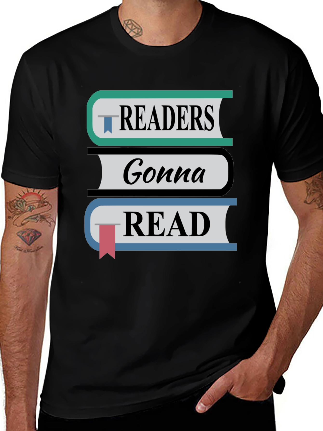 Variant 19 of Readers Gonna Read T-Shirt - Book Lover Tee