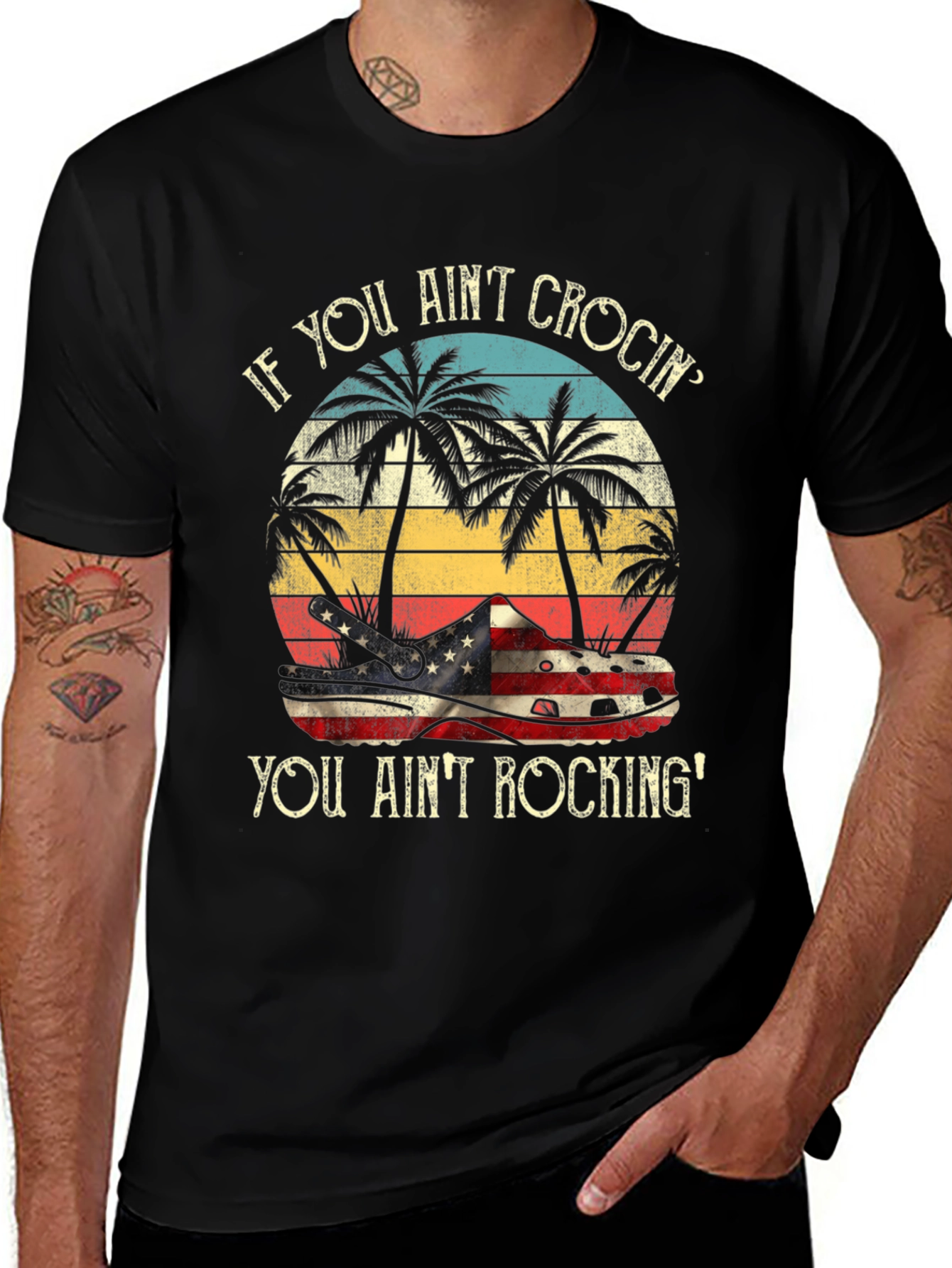 Variant 7 of If You Ain't Crocin' T-Shirt