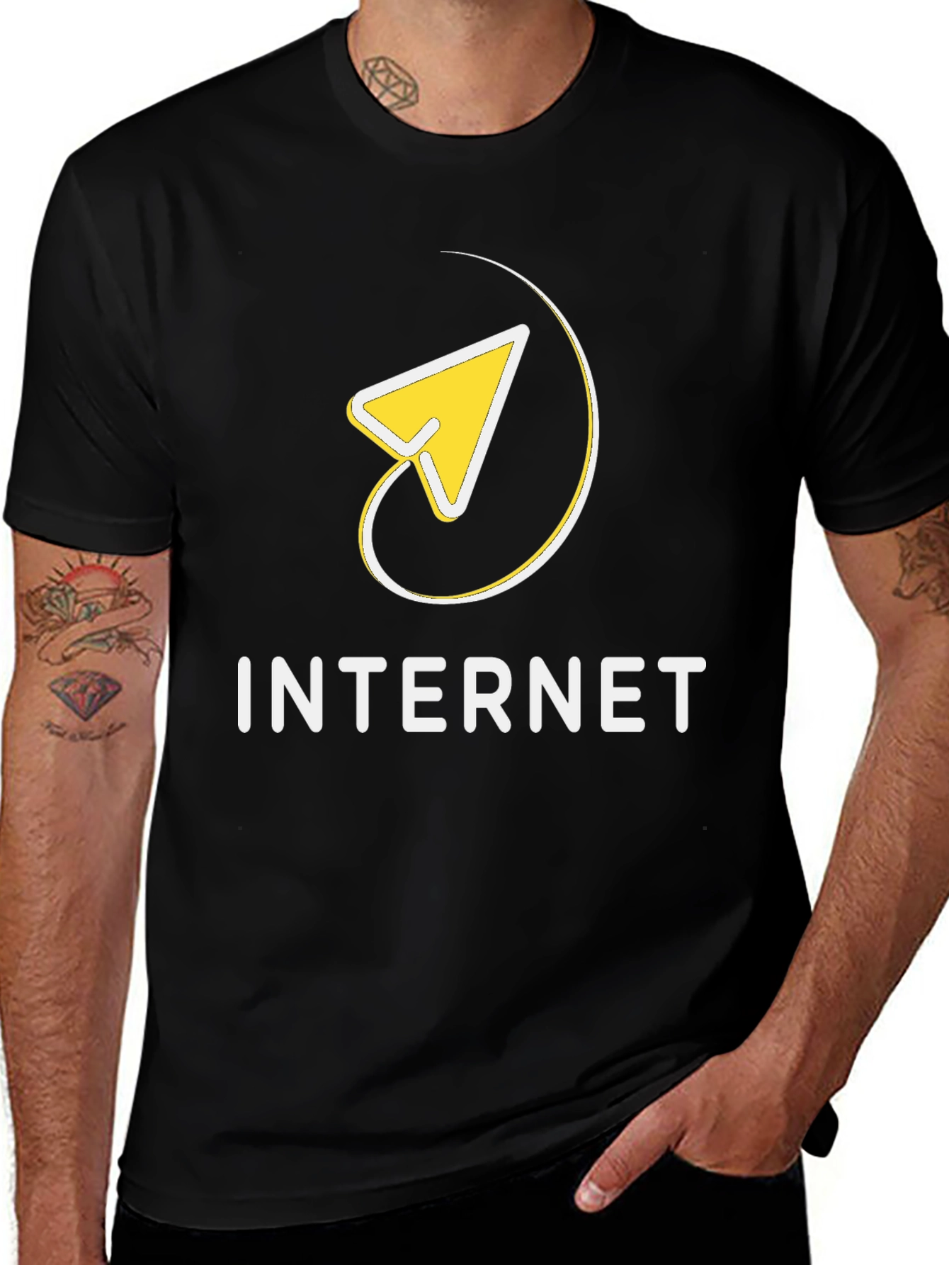 Internet Paper Airplane T-Shirt