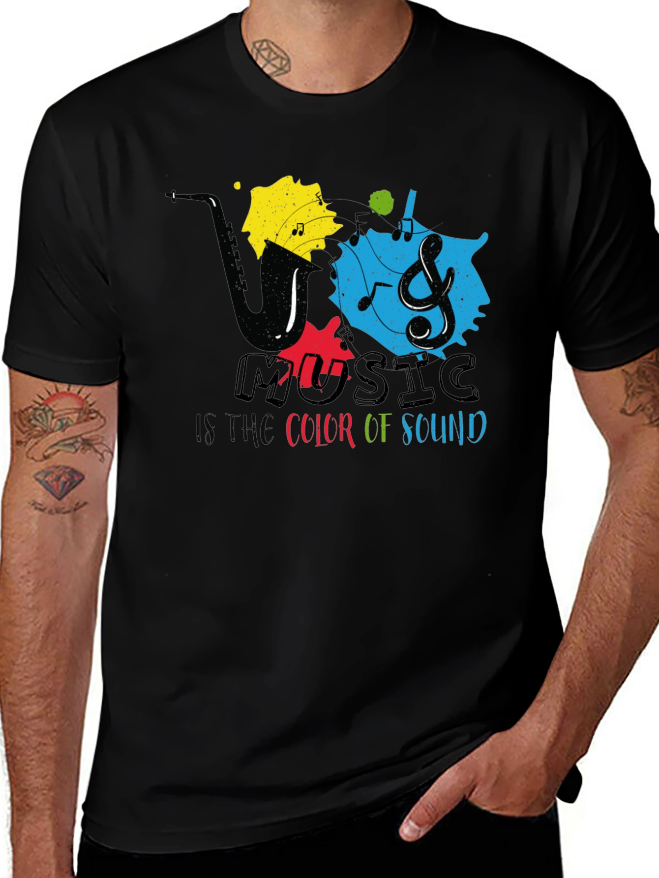 Variant 23 of Music is the Color of Sound T-Shirt