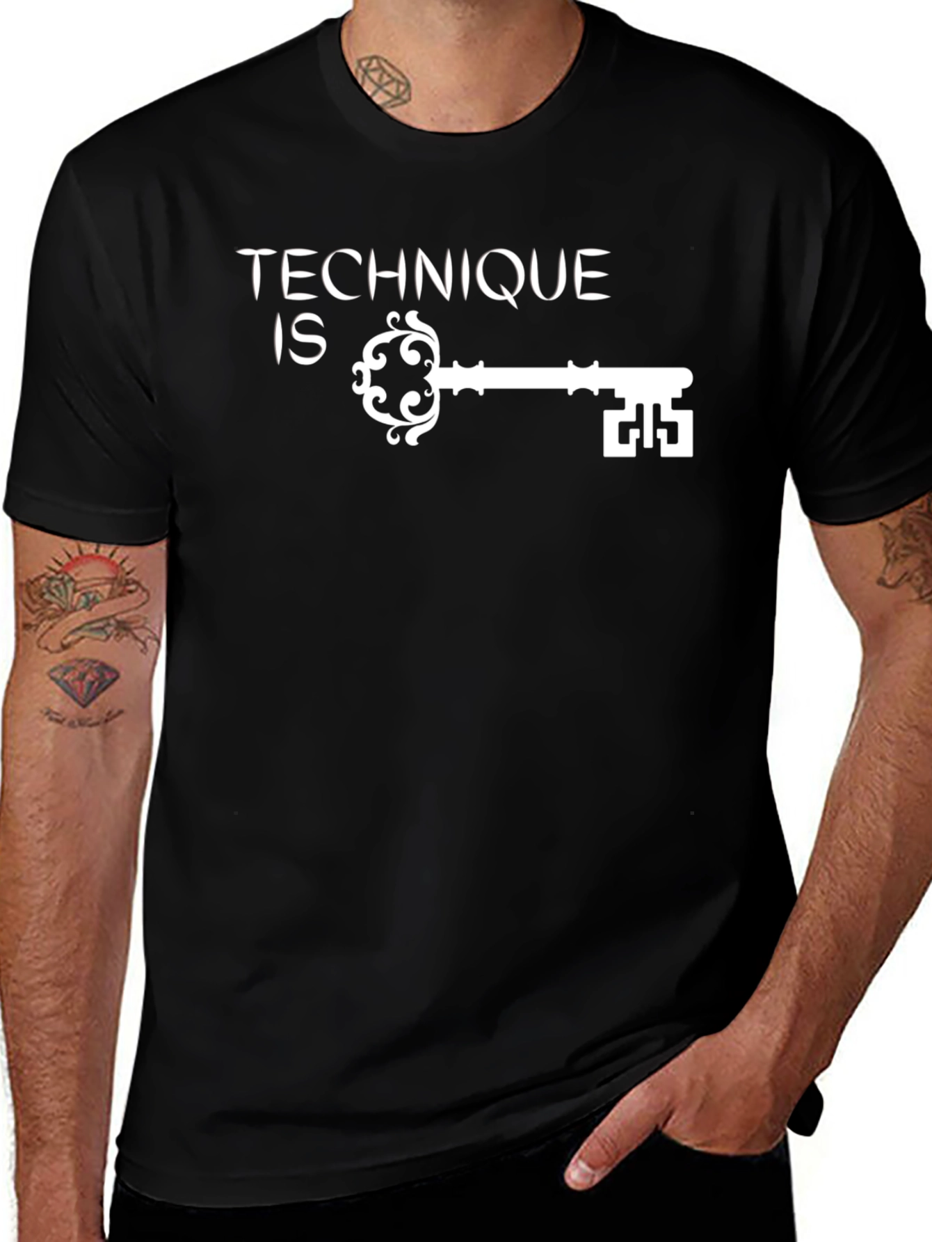 Variant 29 of Technique Is Key Graphic T-Shirt