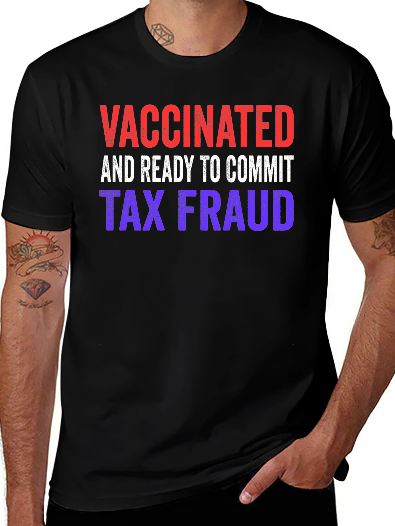 Variant 9 of Vaccinated and Ready T-Shirt