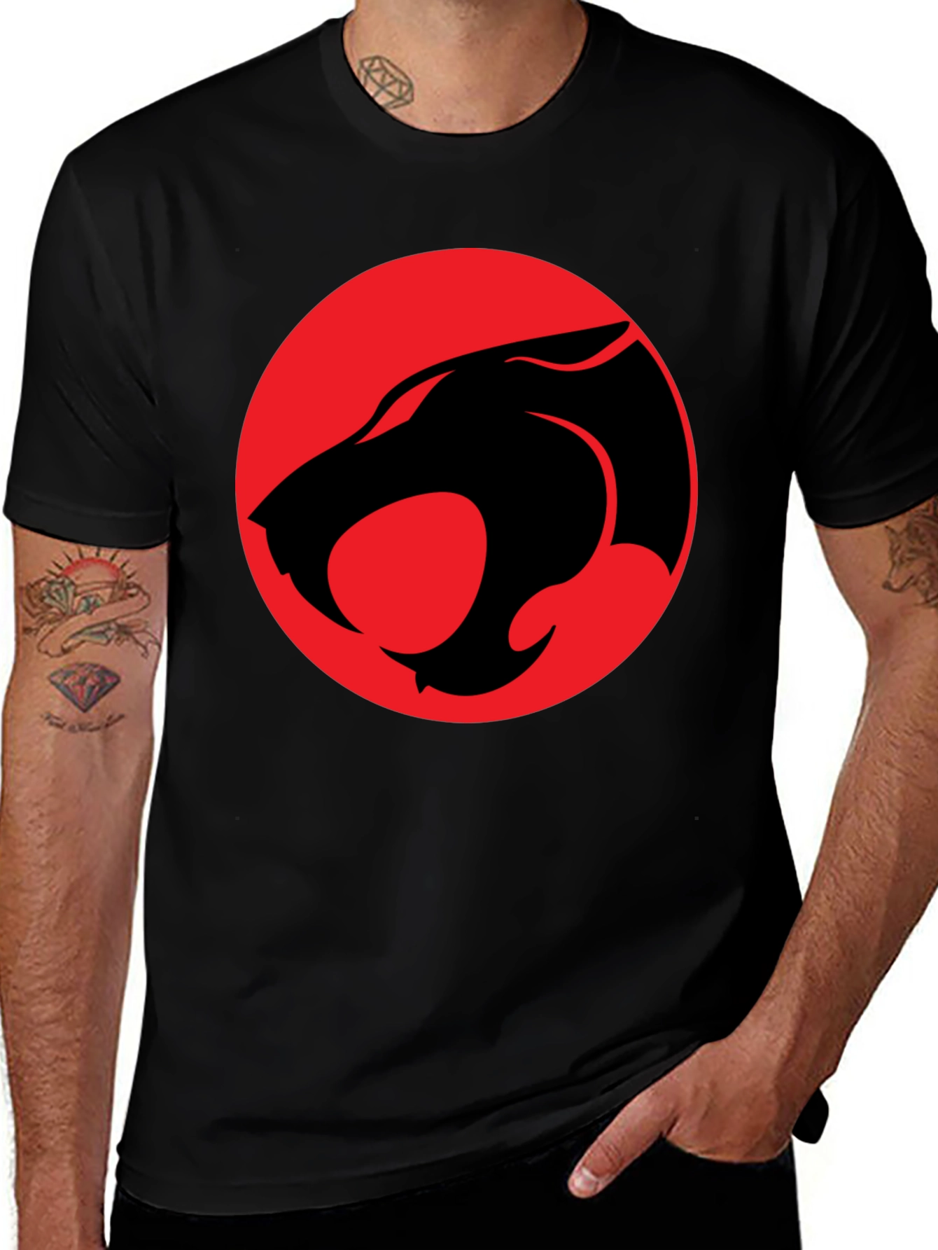 ThunderCats Logo Black T-Shirt
