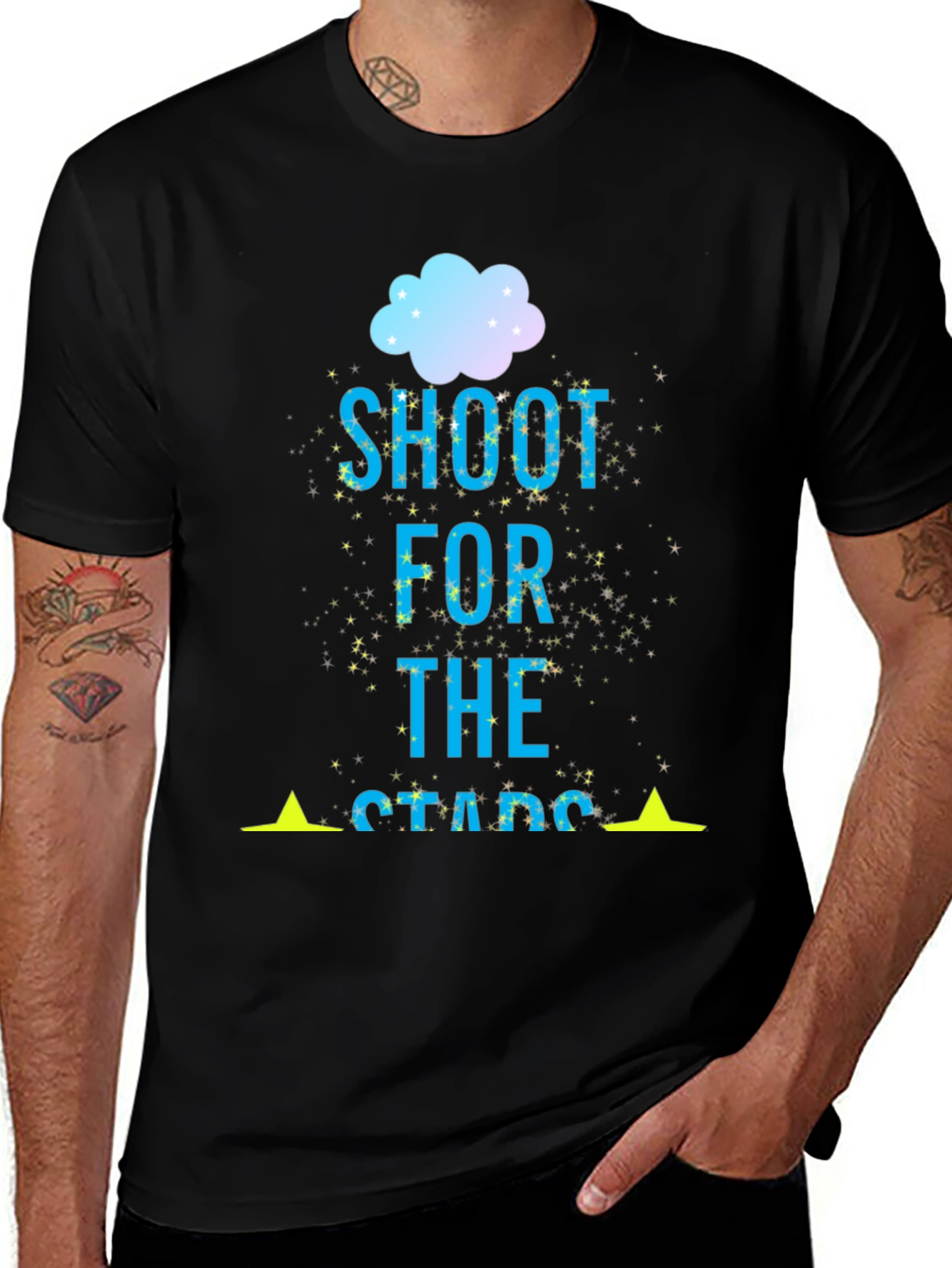 Variant 30 of Shoot for the Stars Graphic Tee