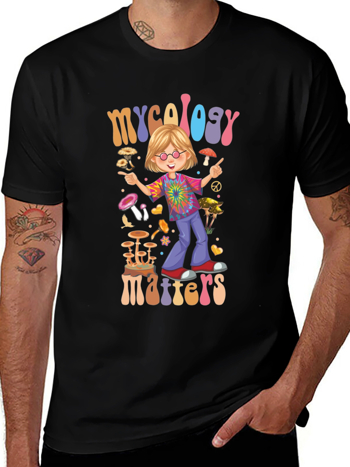 Variant 18 of Mycology Matters T-Shirt - Funky Fungi Design
