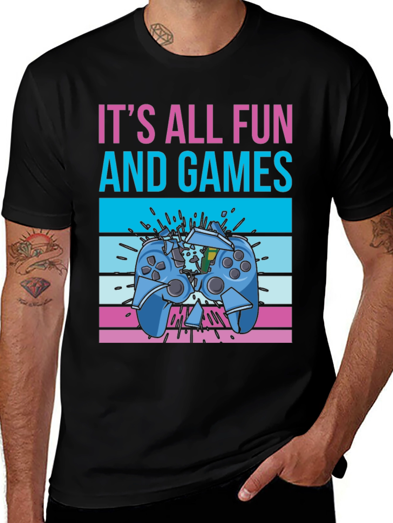Variant 22 of It's All Fun and Games Graphic Tee