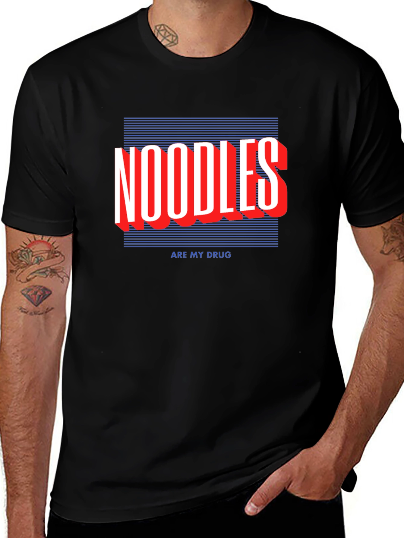 Variant 14 of Noodles Are My Drug Graphic Tee