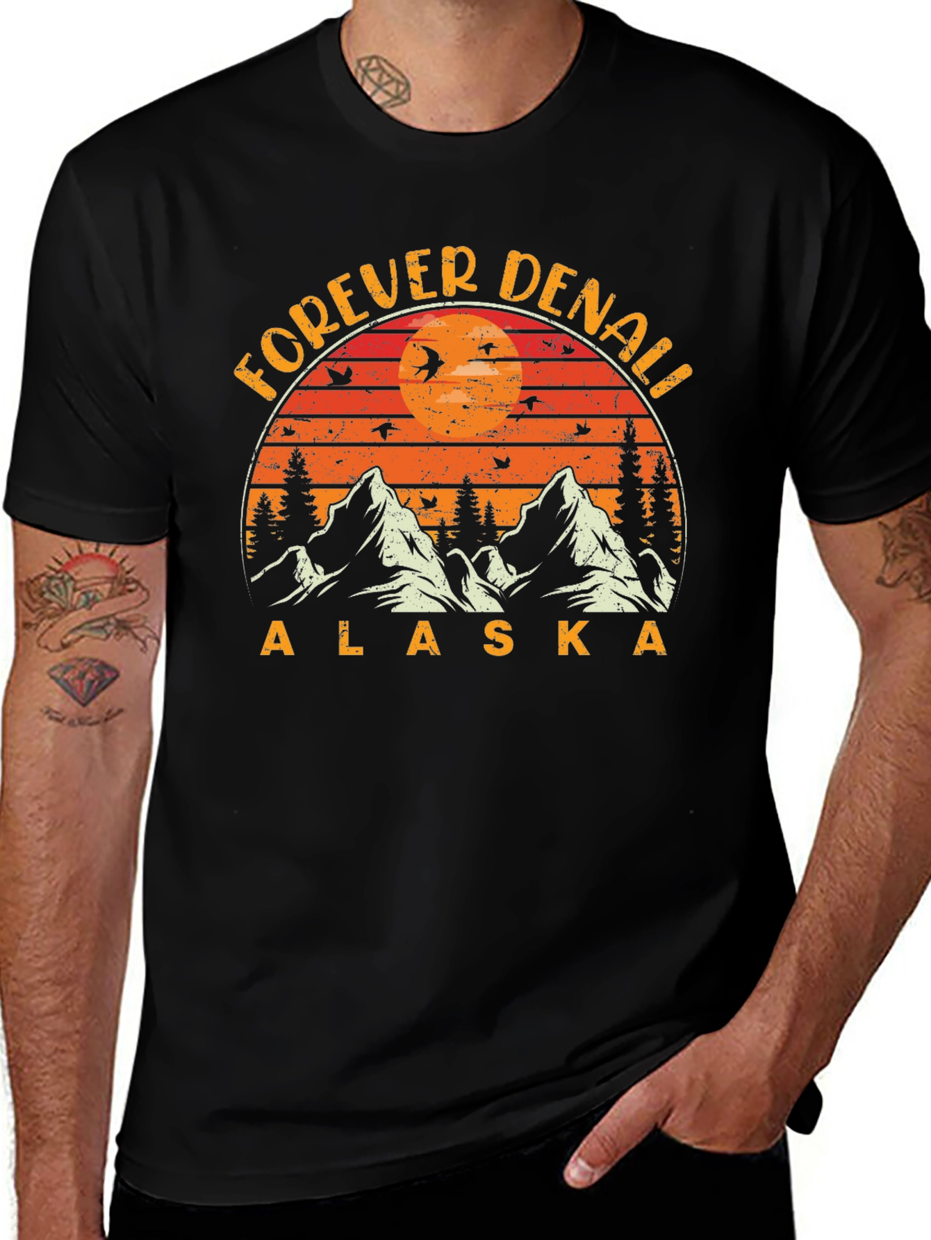 Forever Denali Alaska Graphic Tee