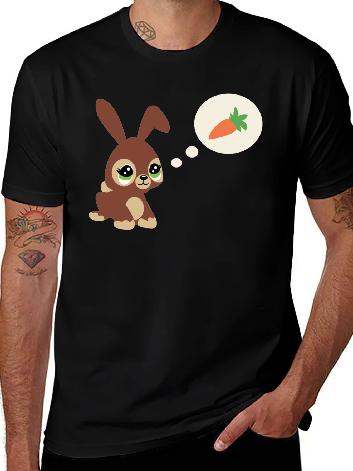 Variant 19 of Cute Bunny Carrot Dream T-Shirt