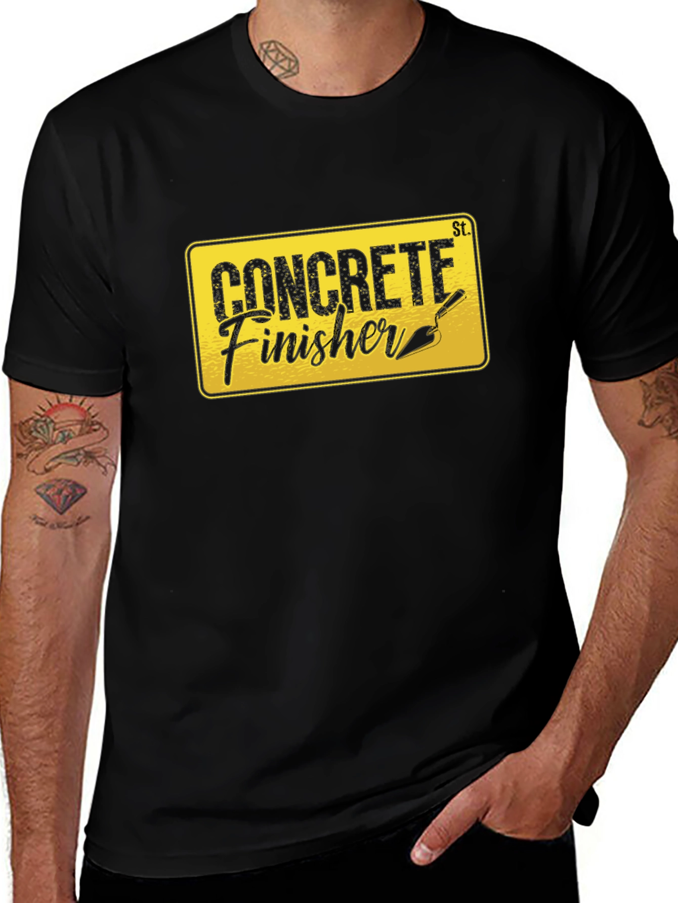 Variant 14 of Concrete Finisher Graphic Tee