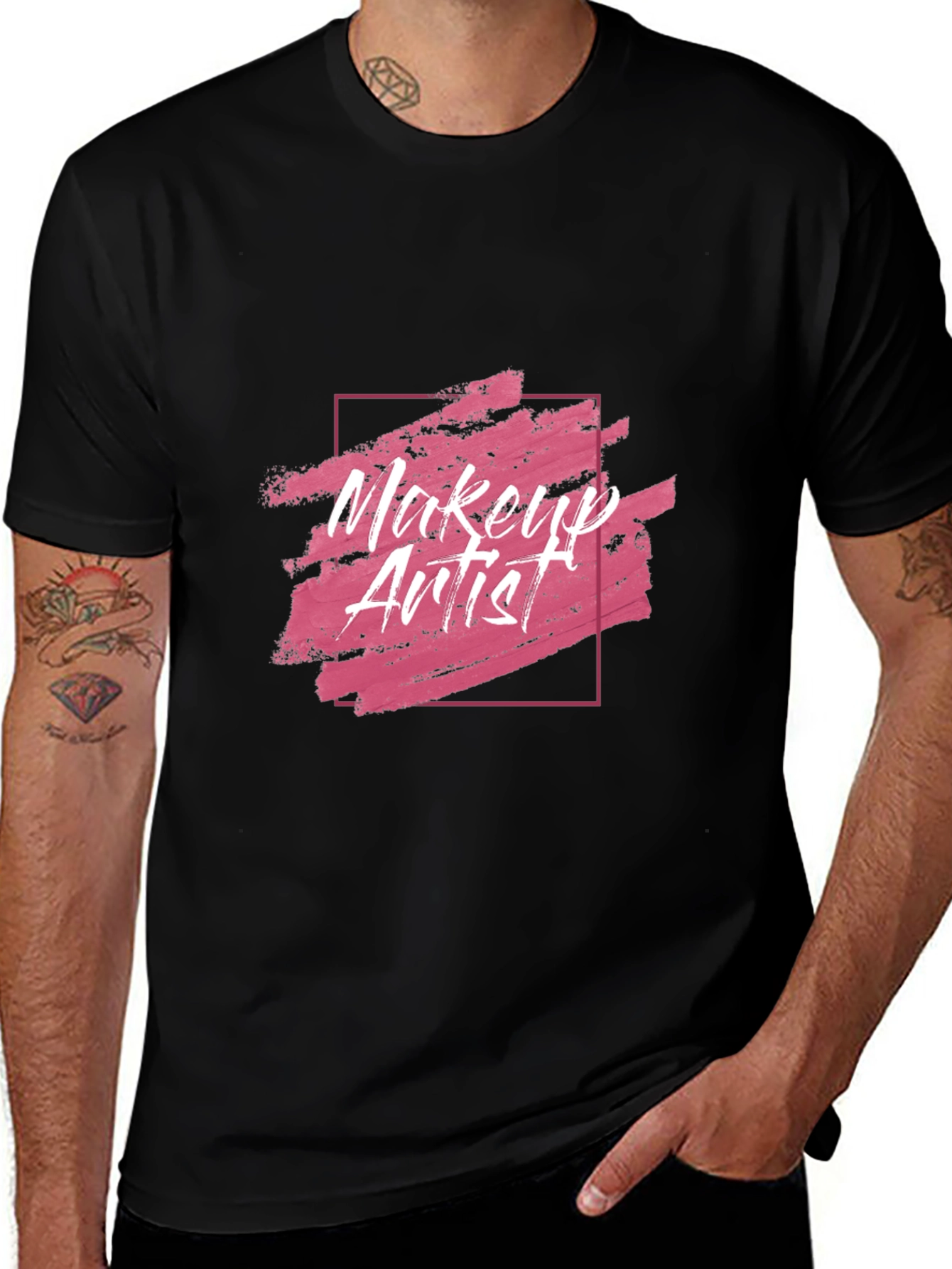 Variant 24 of Makeup Artist T-Shirt - Stylish & Unique Design