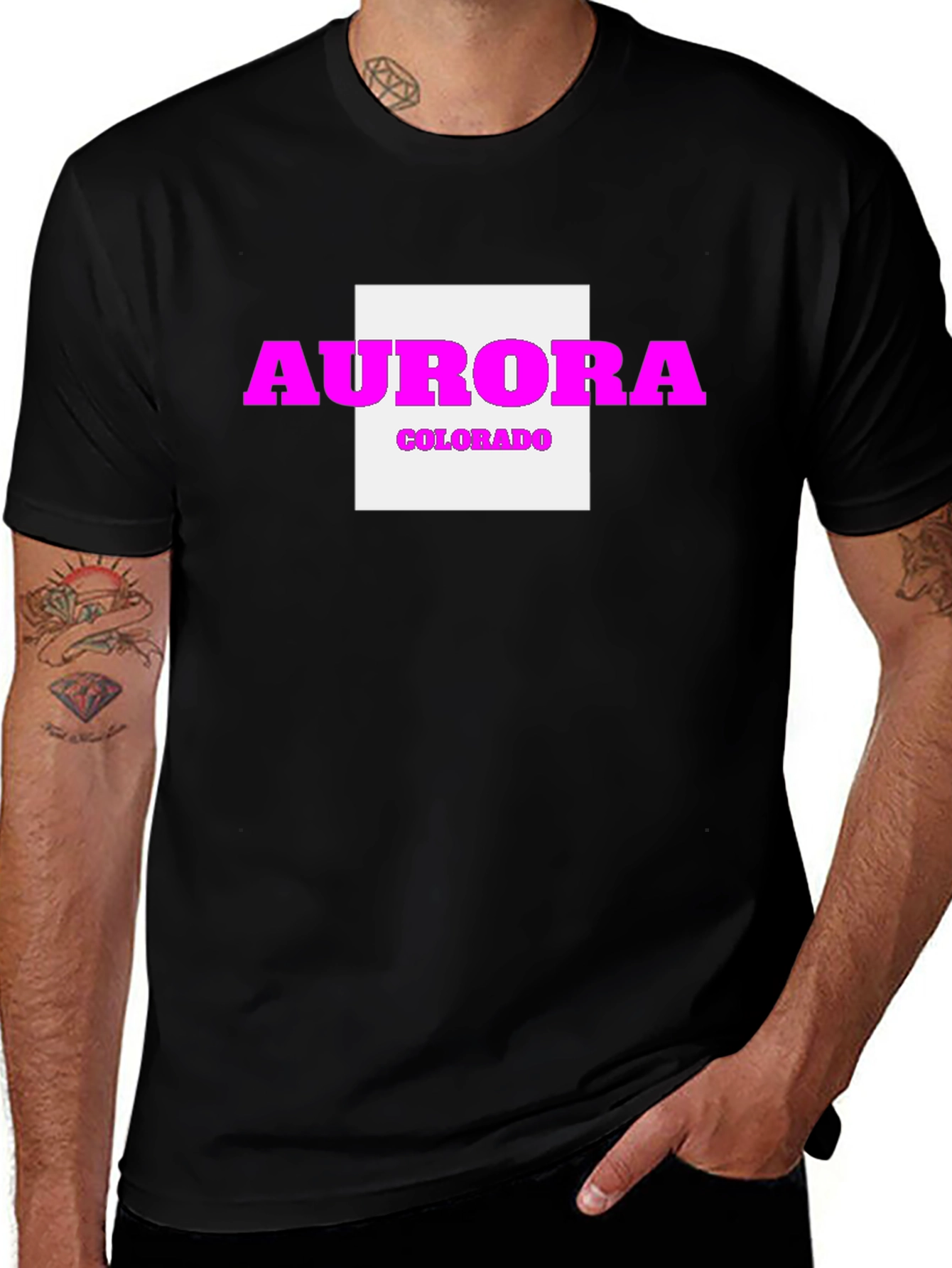 Variant 23 of Aurora Colorado Graphic T-Shirt