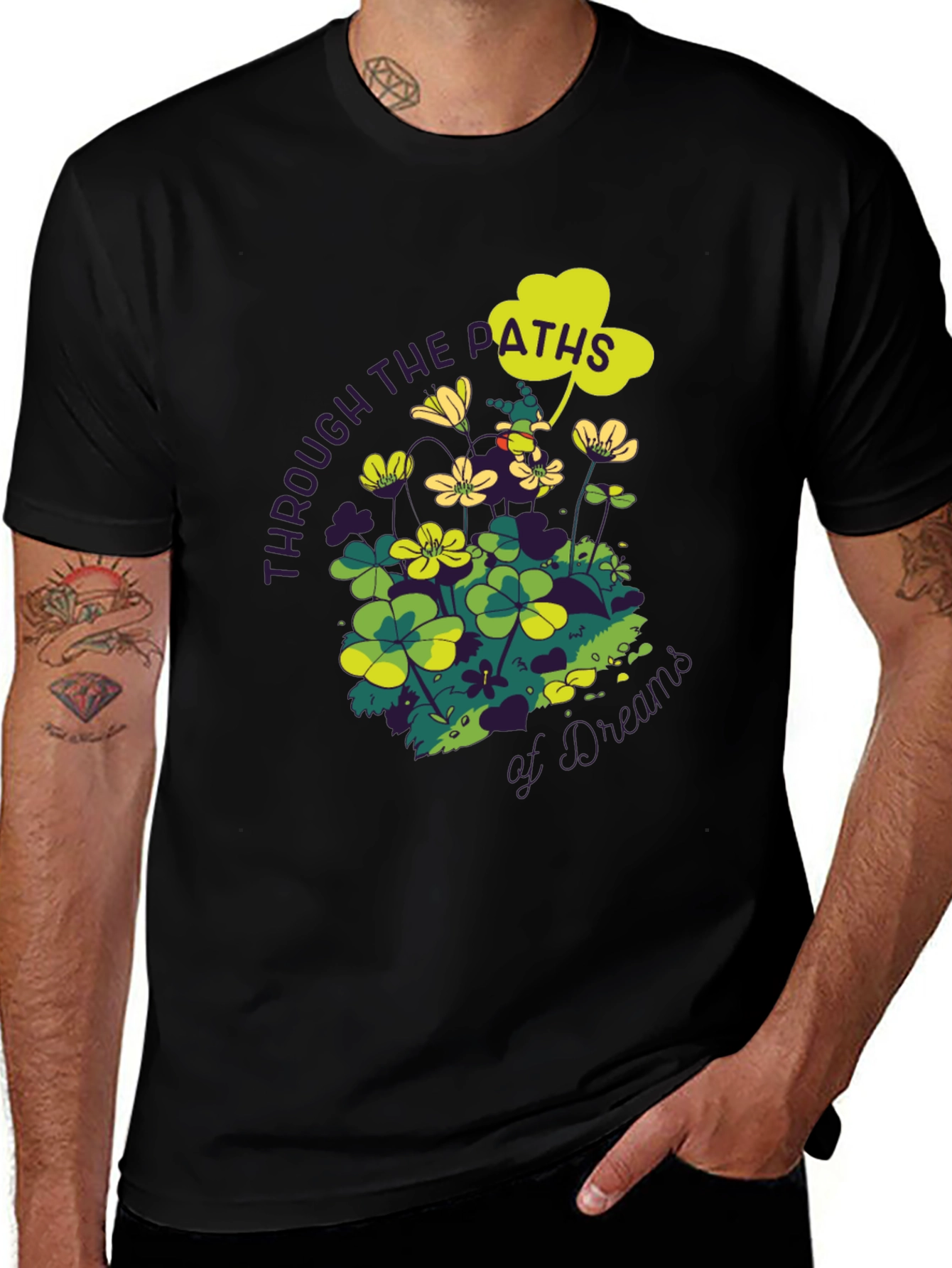 Lucky Paths T-Shirt - St. Patrick's Day Design