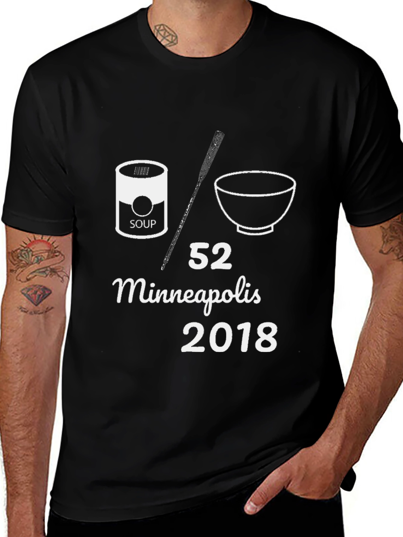 Variant 6 of Soup Bowl T-Shirt - Minneapolis 2018