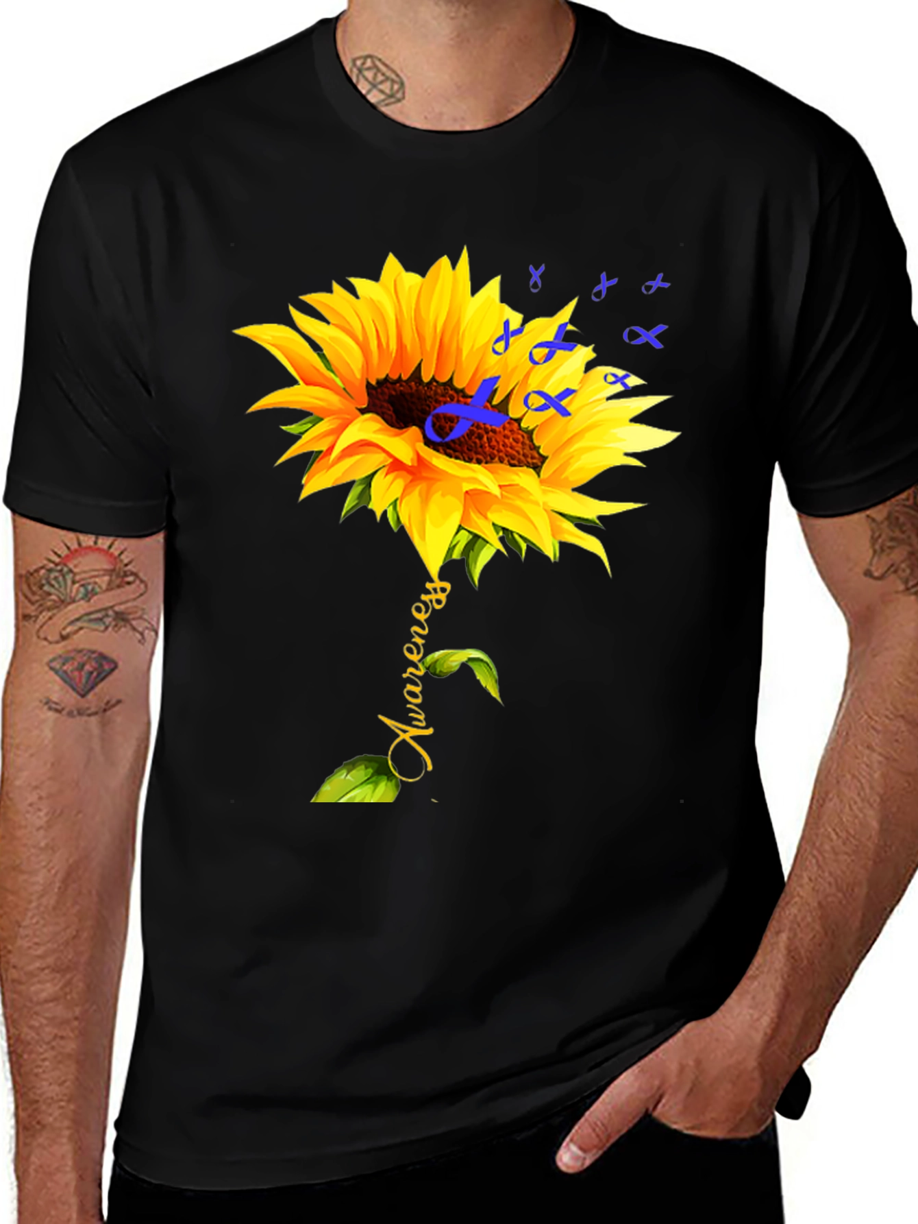 Variant 16 of Sunflower Awareness T-Shirt
