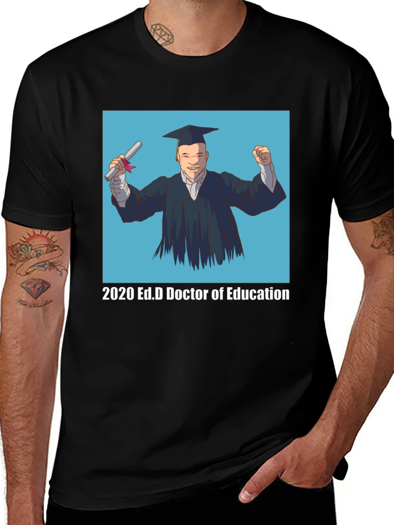 Variant 5 of Ed.D Doctor of Education 2020 Graduation T-Shirt