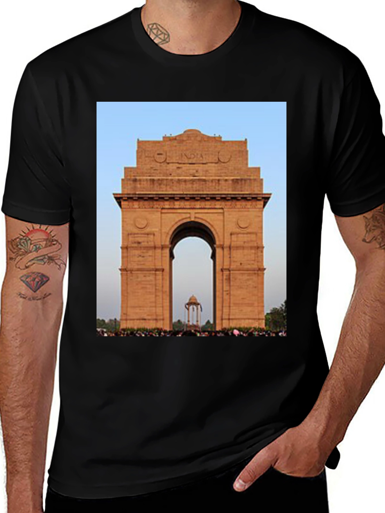 India Gate Graphic Tee
