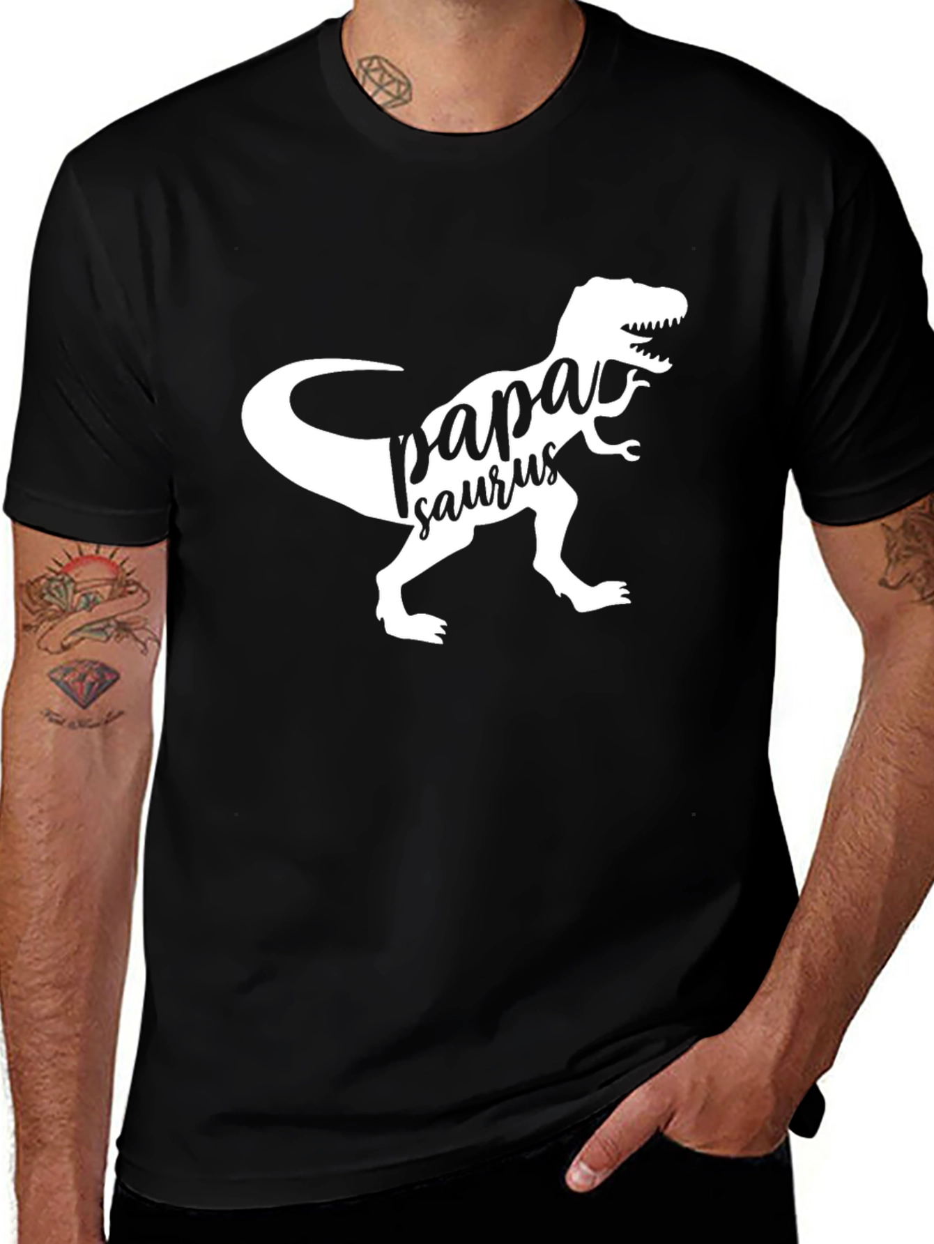 Papa Saurus T-Shirt - Father's Day Gift