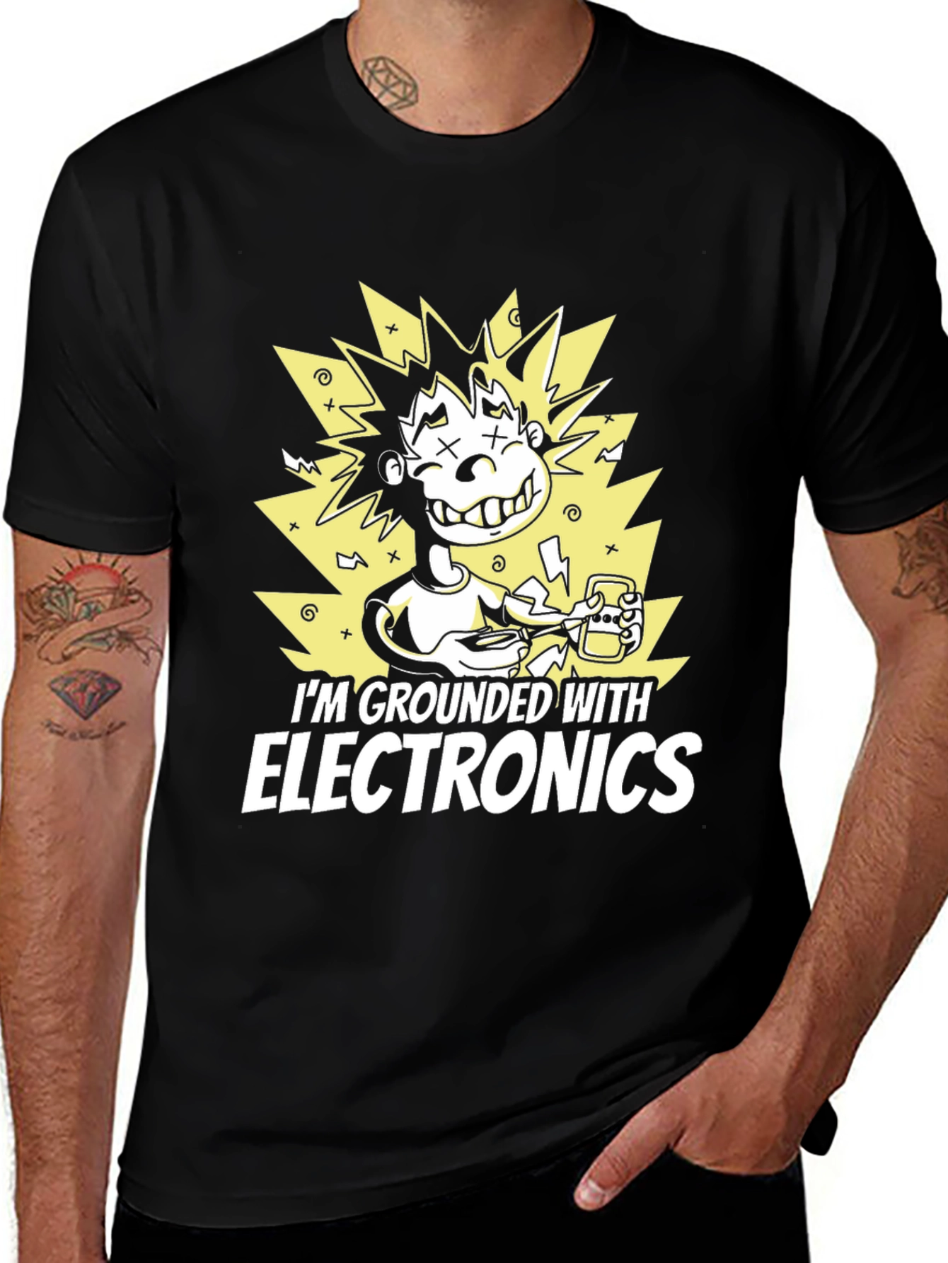 Variant 16 of Grounded with Electronics Graphic T-Shirt