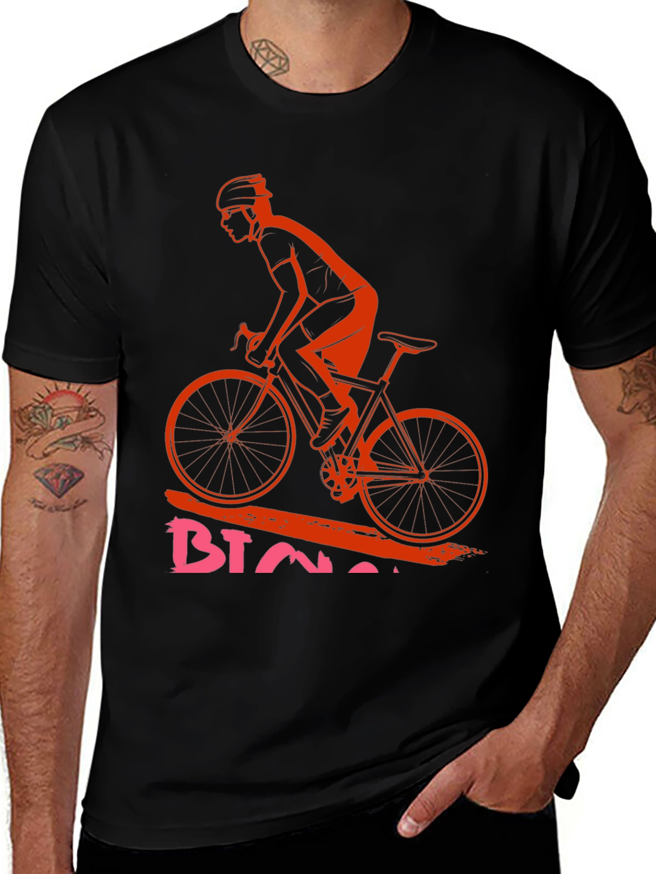 Variant 6 of Cycling T-Shirt - Bike Graphic Tee