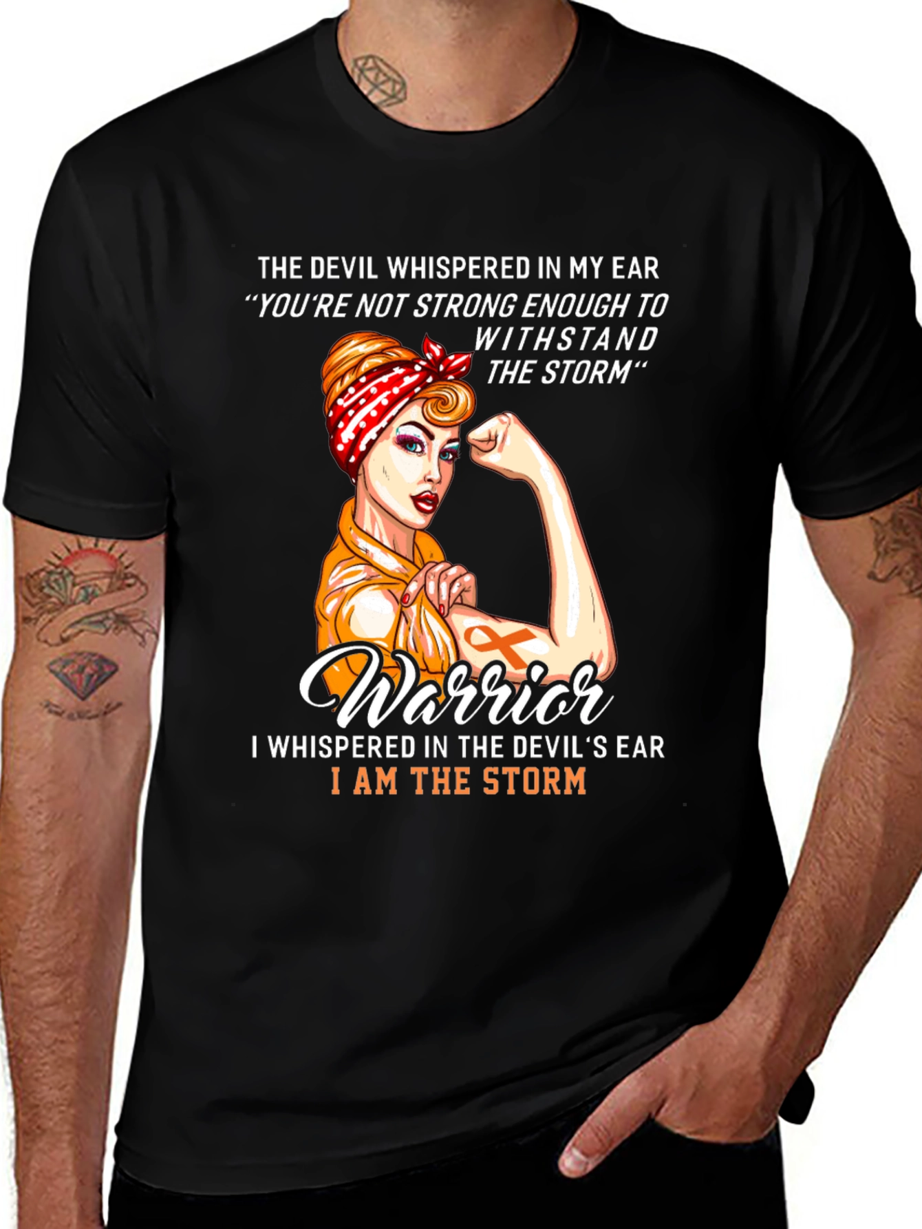 Variant 14 of Warrior I Am The Storm T-Shirt