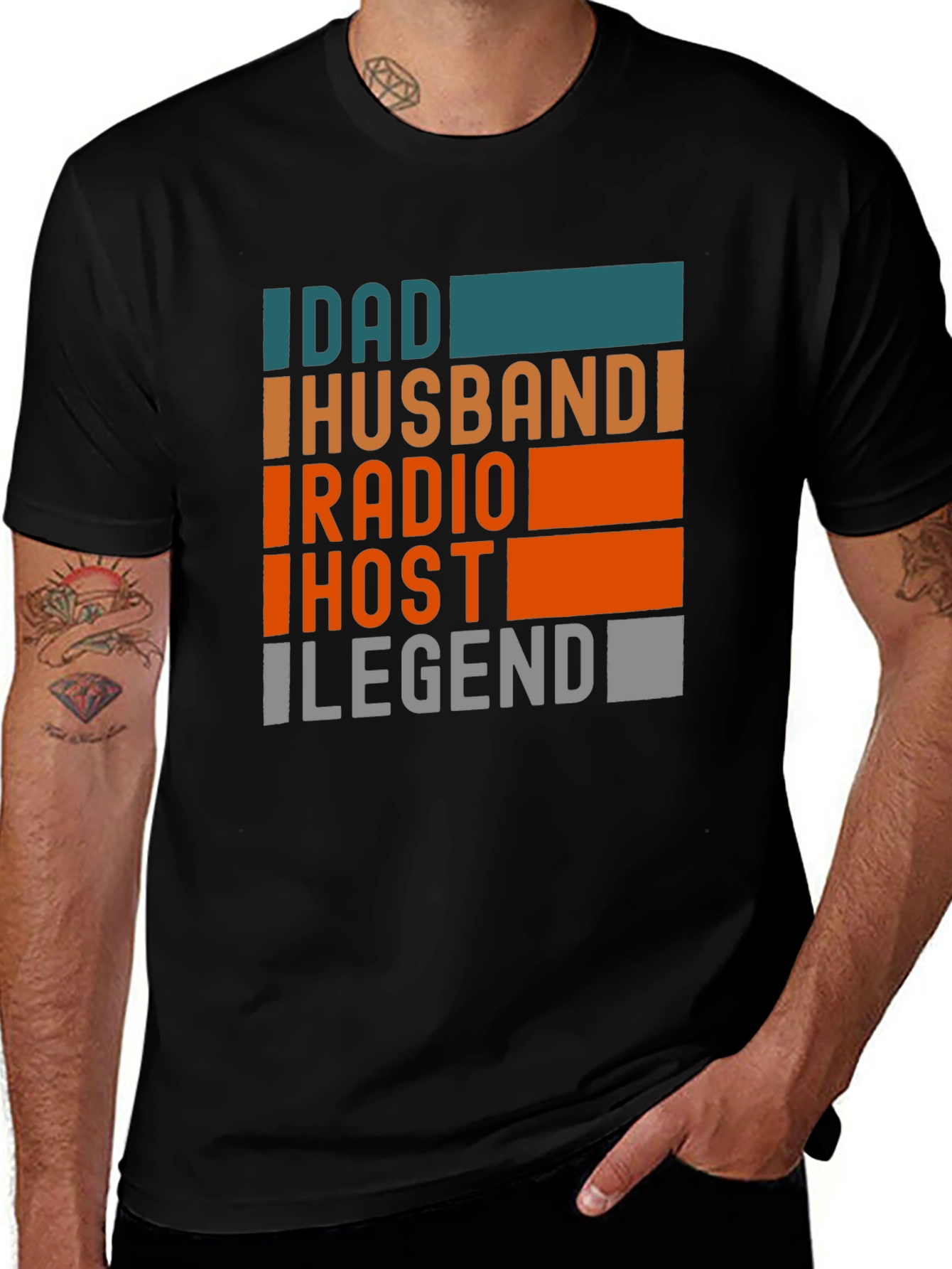 Dad Husband Radio Host Legend T-Shirt