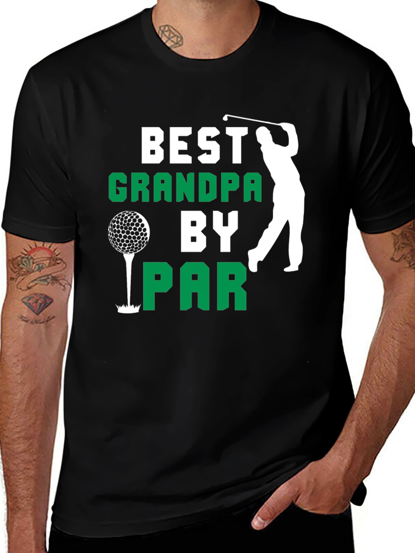 Variant 27 of Best Grandpa By Par Golf T-Shirt
