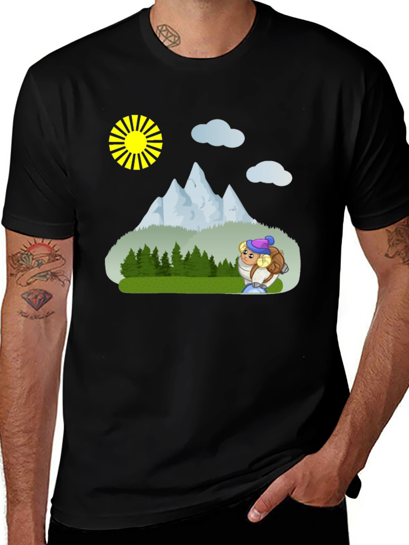 Mountain Adventure T-Shirt - Nature Lover Tee